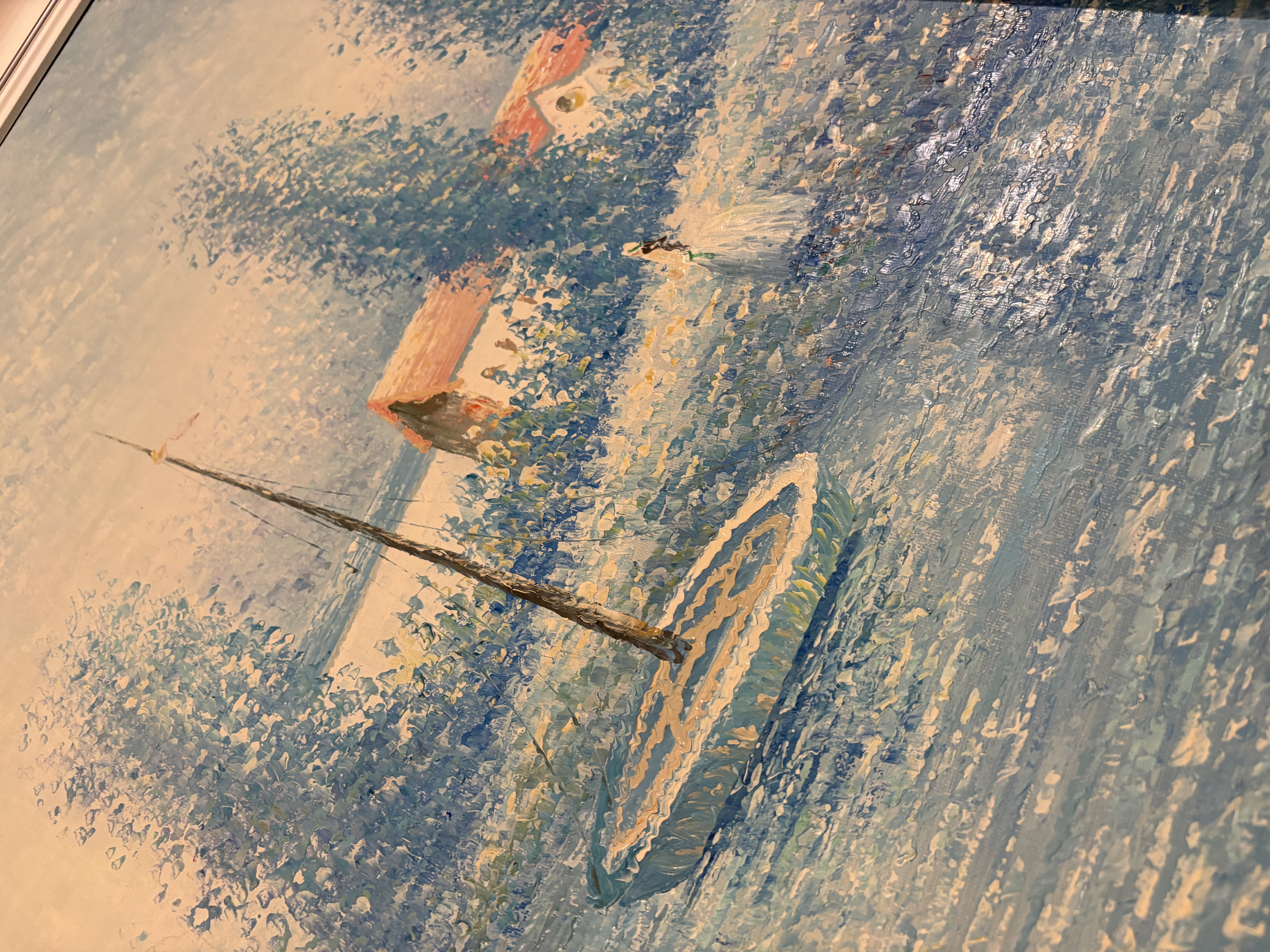 Olieverf Schilderij gesignaleerd – foto 4 – kavel bij GSD Auctions, Zoeterwoude