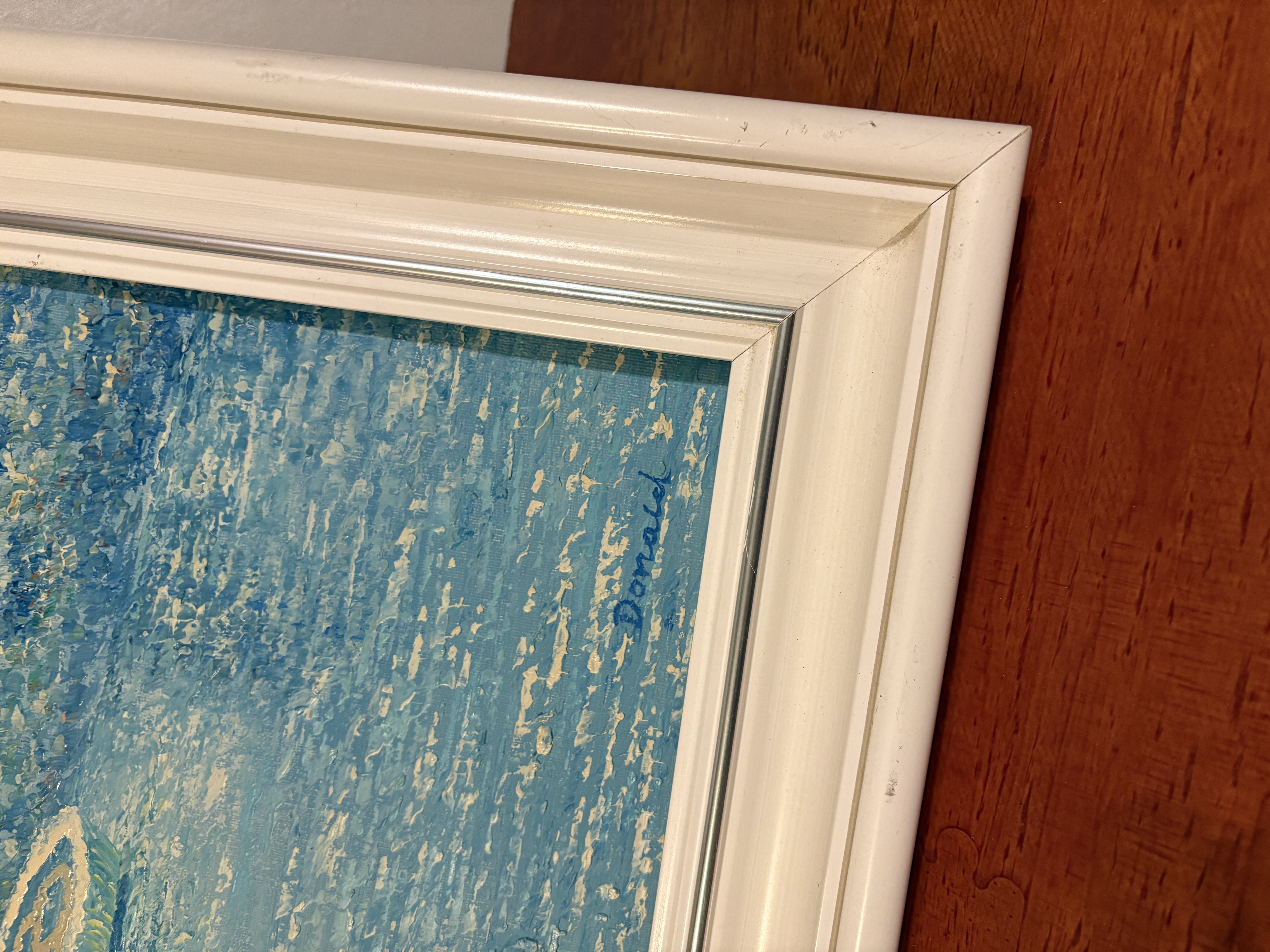Olieverf Schilderij gesignaleerd – foto 6 – kavel bij GSD Auctions, Zoeterwoude