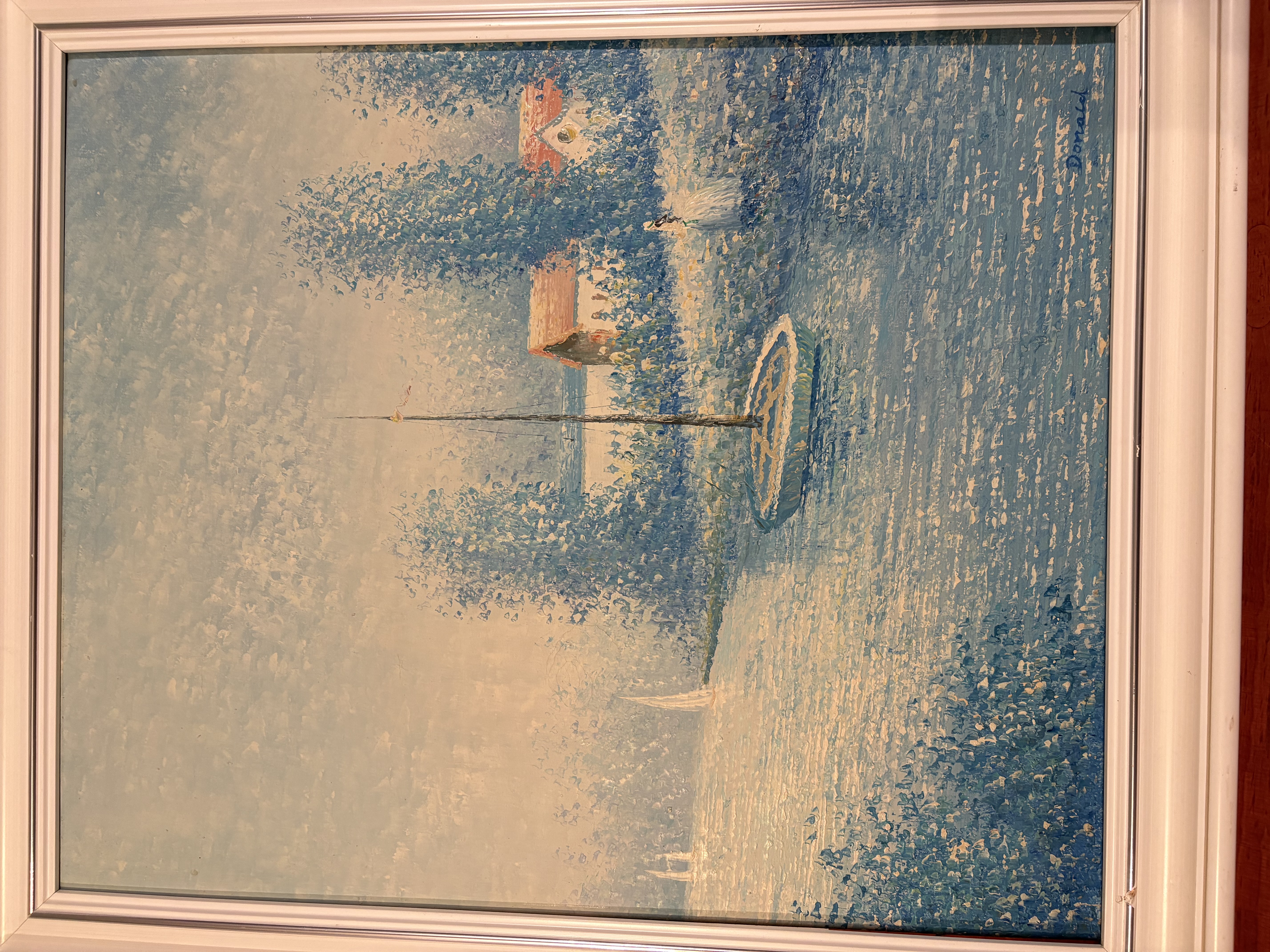 Olieverf Schilderij gesignaleerd – foto 9 – kavel bij GSD Auctions, Zoeterwoude
