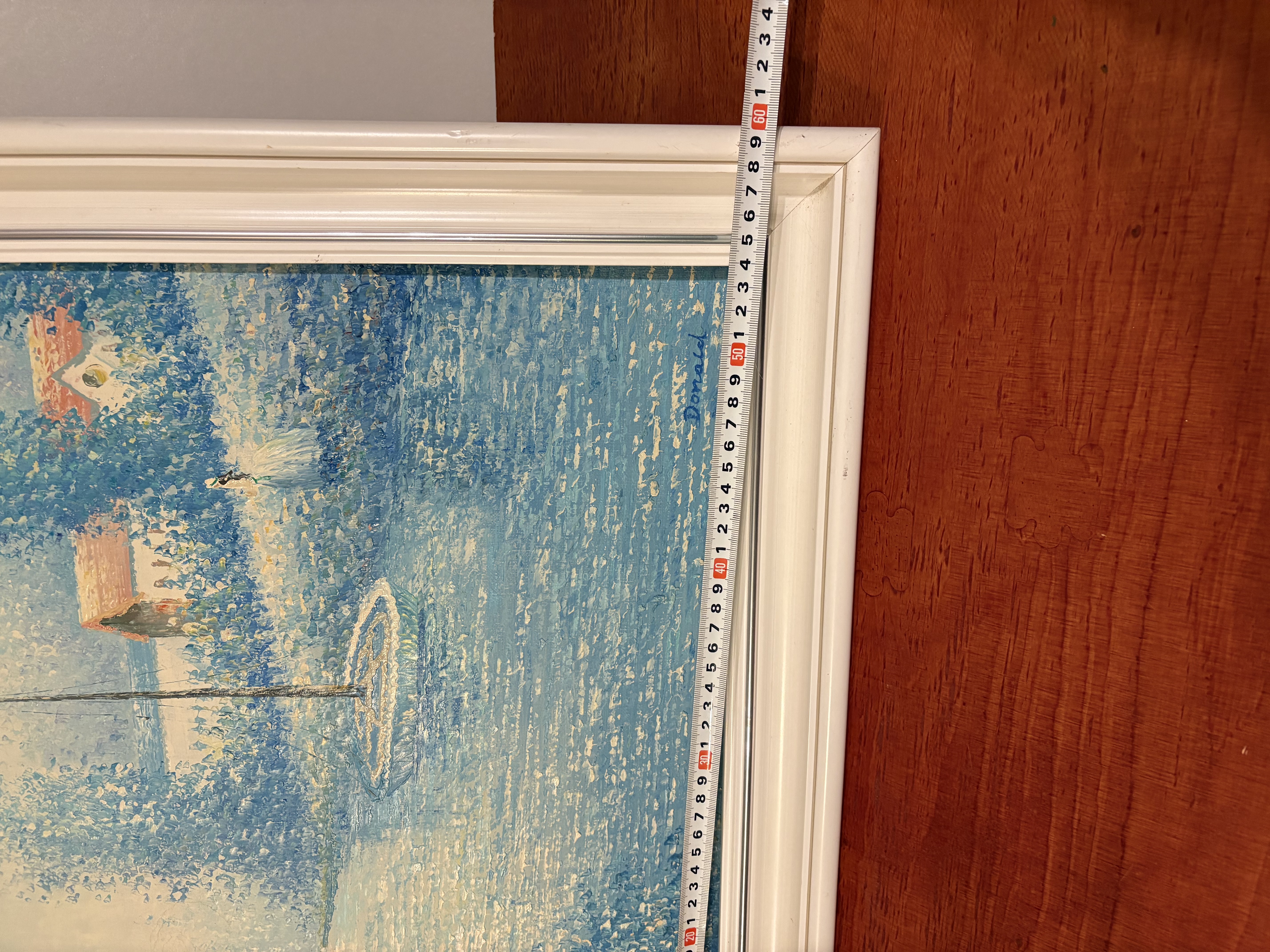 Olieverf Schilderij gesignaleerd – foto 10 – kavel bij GSD Auctions, Zoeterwoude
