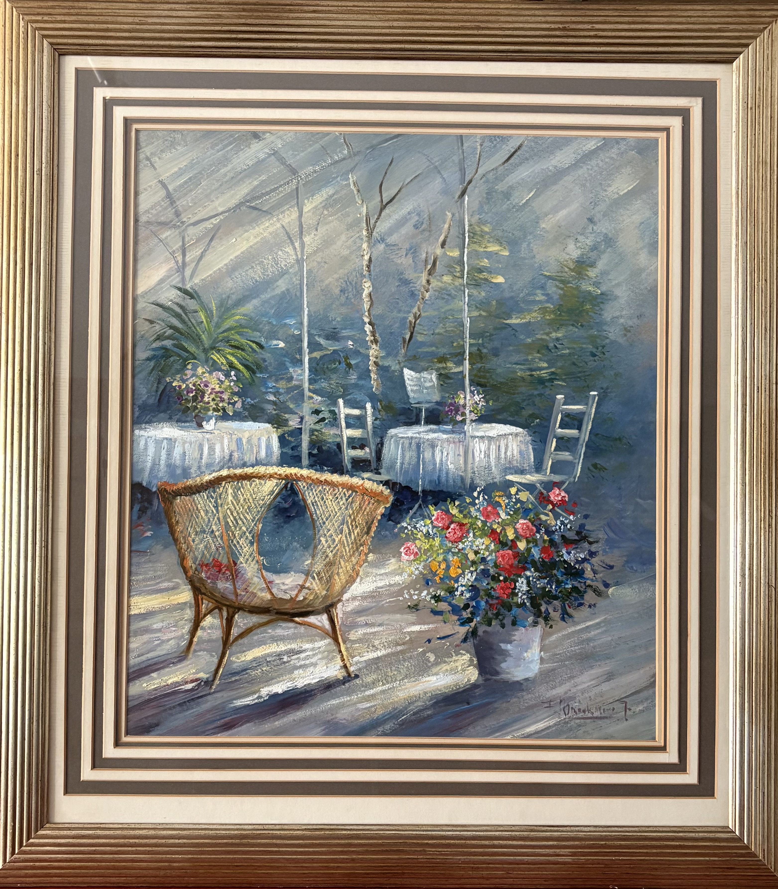 Grote schilderij gesignaleerd – foto 2 – kavel bij GSD Auctions, Zoeterwoude