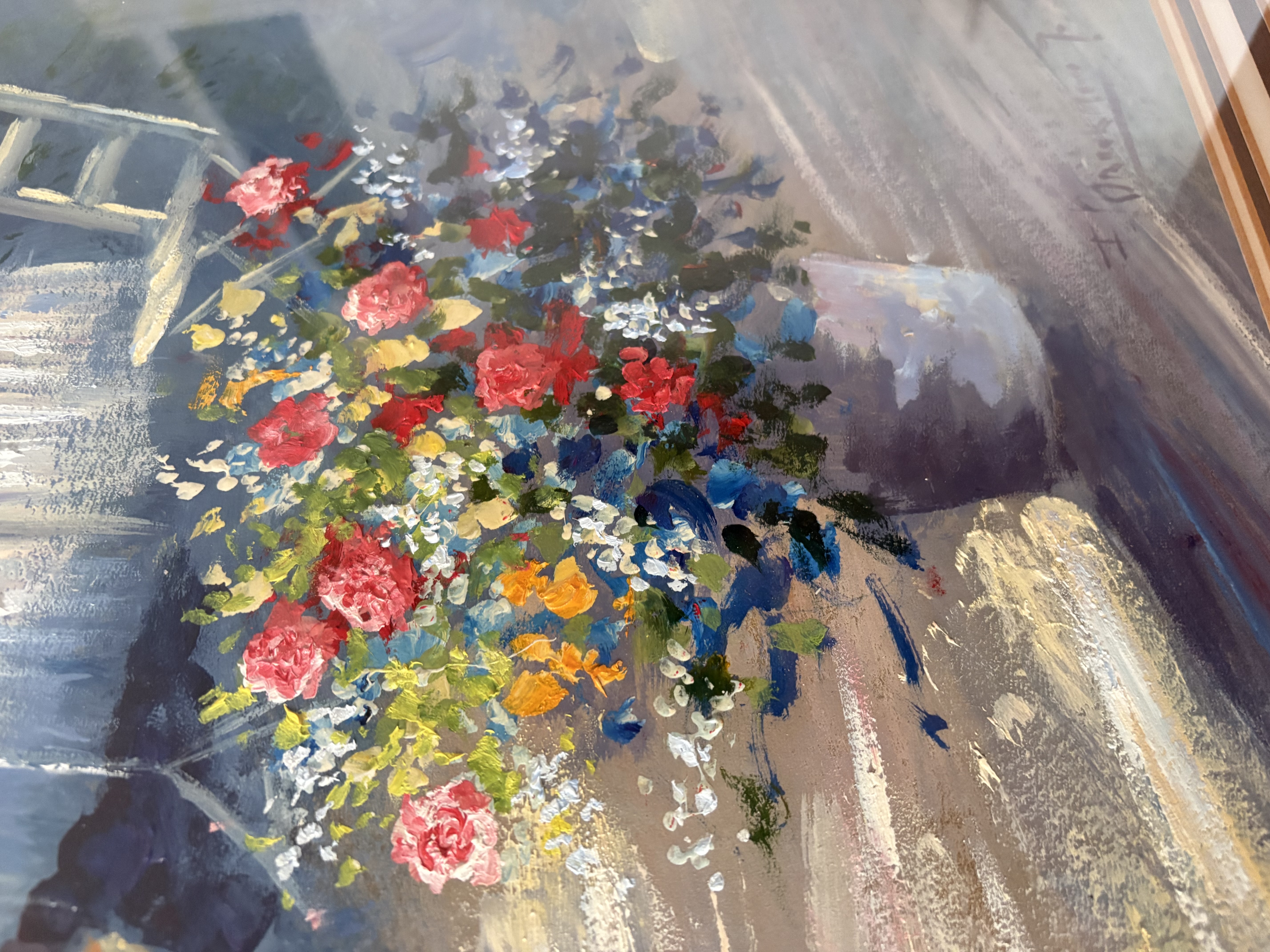 Grote schilderij gesignaleerd – foto 4 – kavel bij GSD Auctions, Zoeterwoude