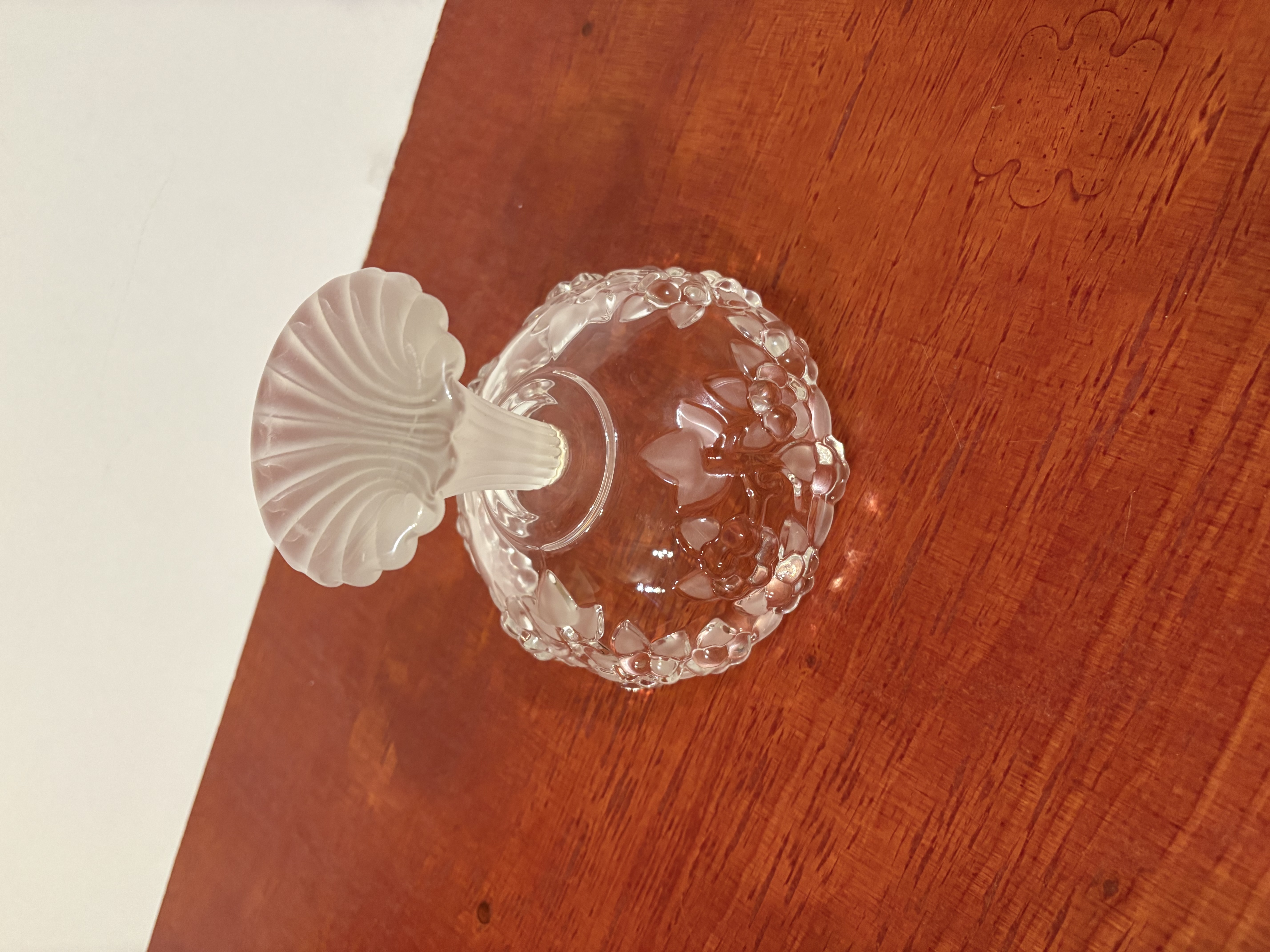 Walther Glas "Carmen Satin" kristallen schaal op voet – foto 7 – kavel bij GSD Auctions, Zoeterwoude