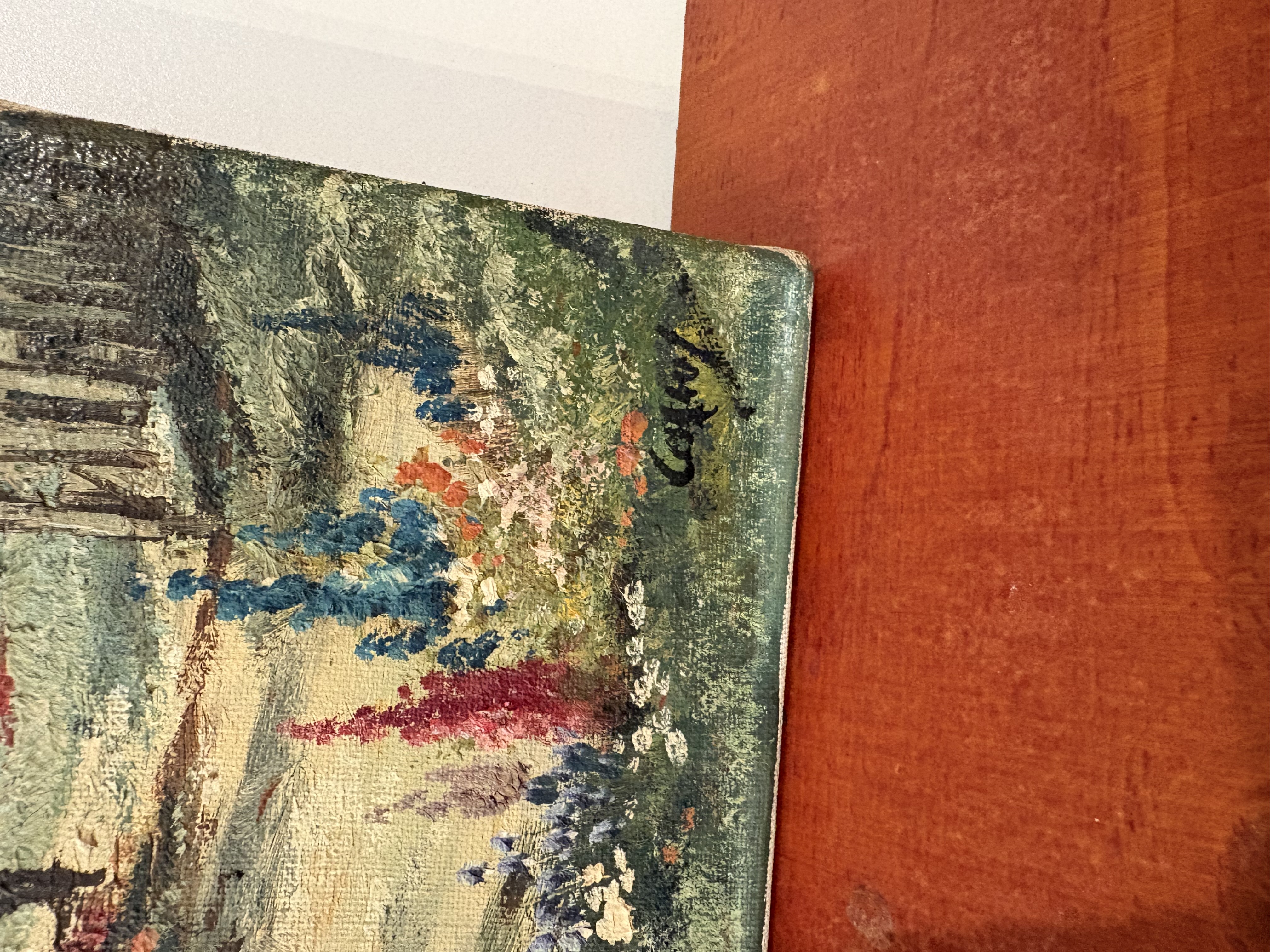 Een klassiek gesigneerd Landschapsschilderij olieverf – foto 5 – kavel bij GSD Auctions, Zoeterwoude