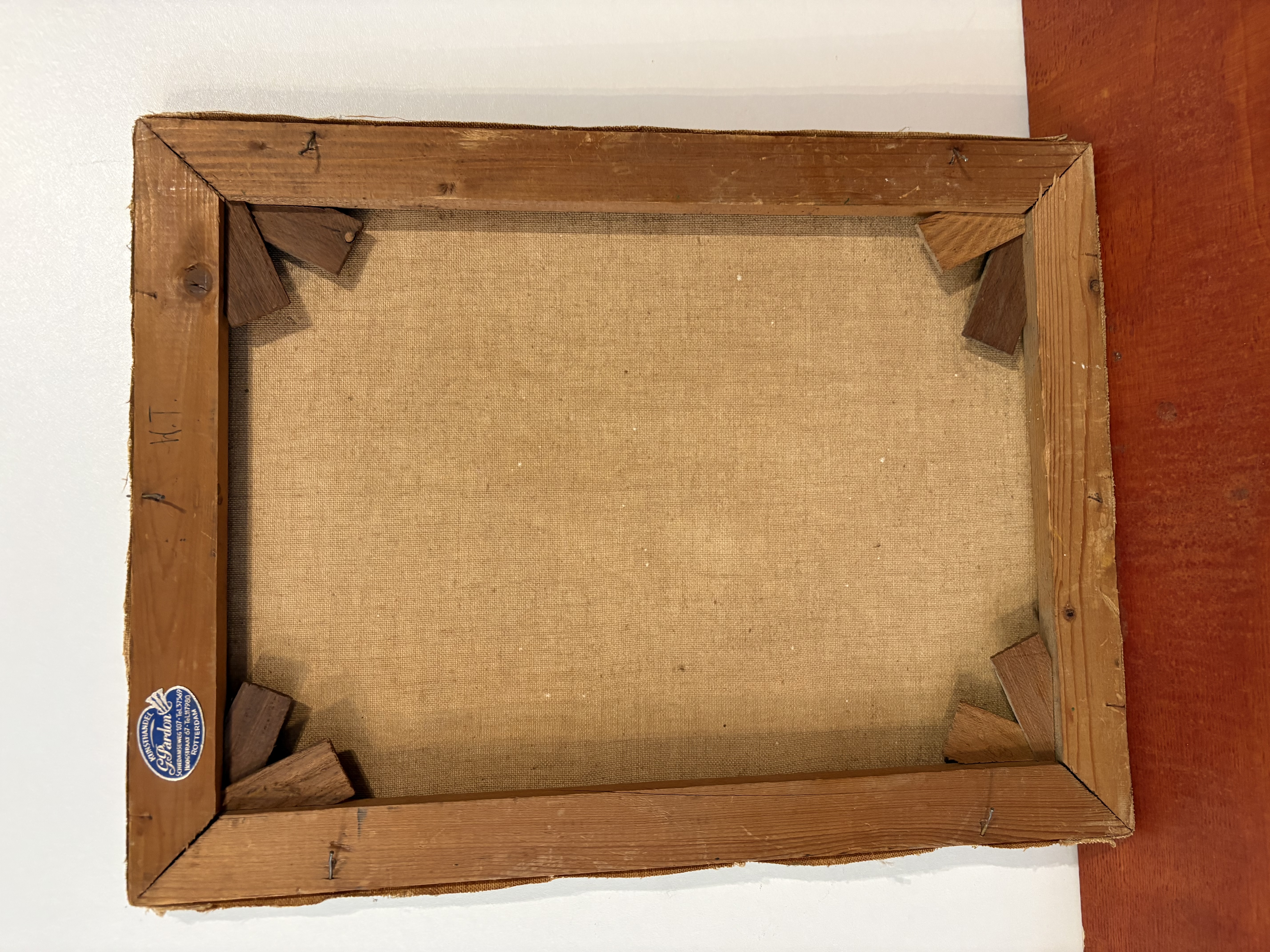 Een klassiek gesigneerd Landschapsschilderij olieverf – foto 8 – kavel bij GSD Auctions, Zoeterwoude
