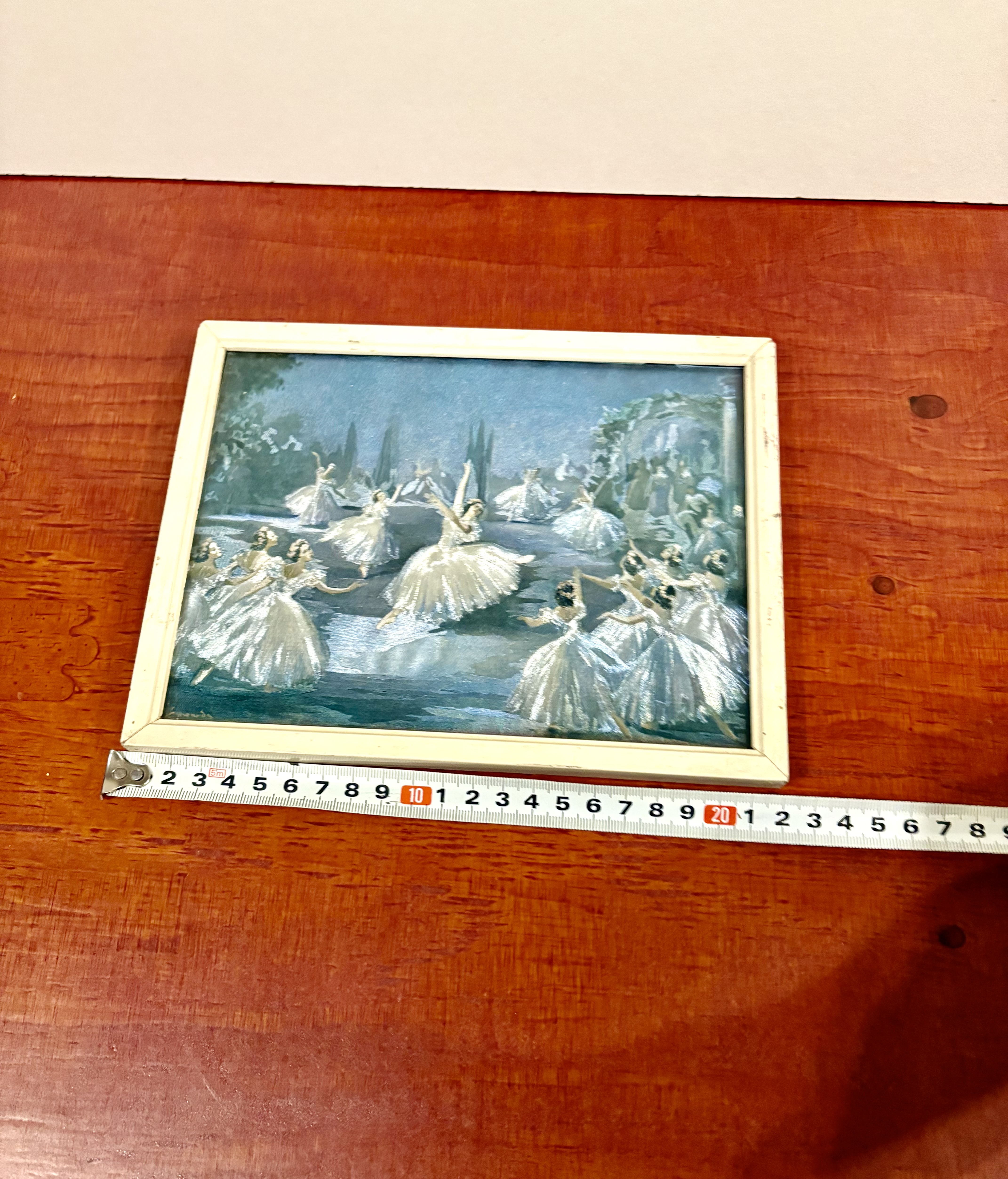 Schilderij met gemengde techniek: Ballerina's (N1) – foto 3 – kavel bij GSD Auctions, Zoeterwoude