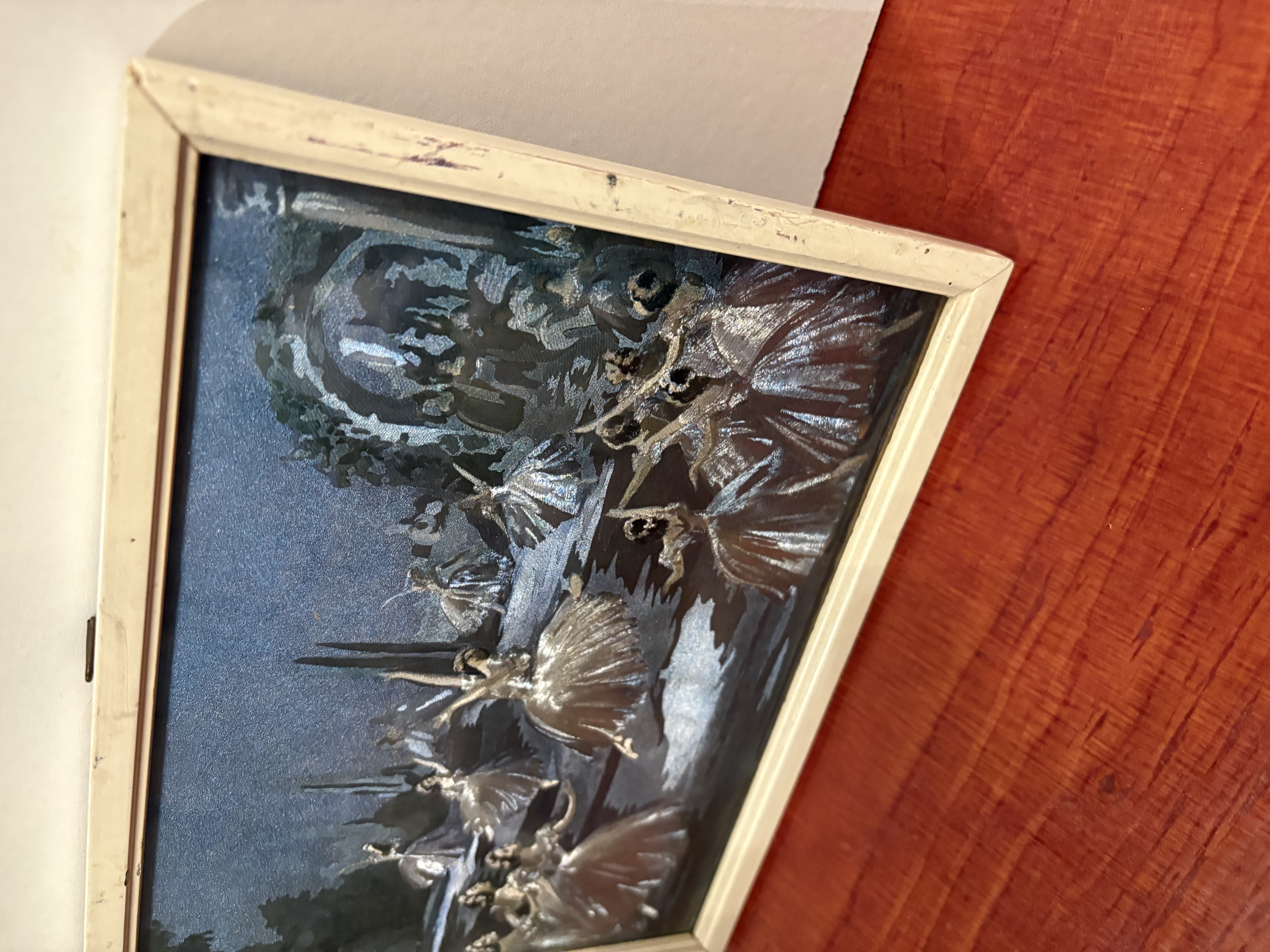 Schilderij met gemengde techniek: Ballerina's (N1) – foto 9 – kavel bij GSD Auctions, Zoeterwoude