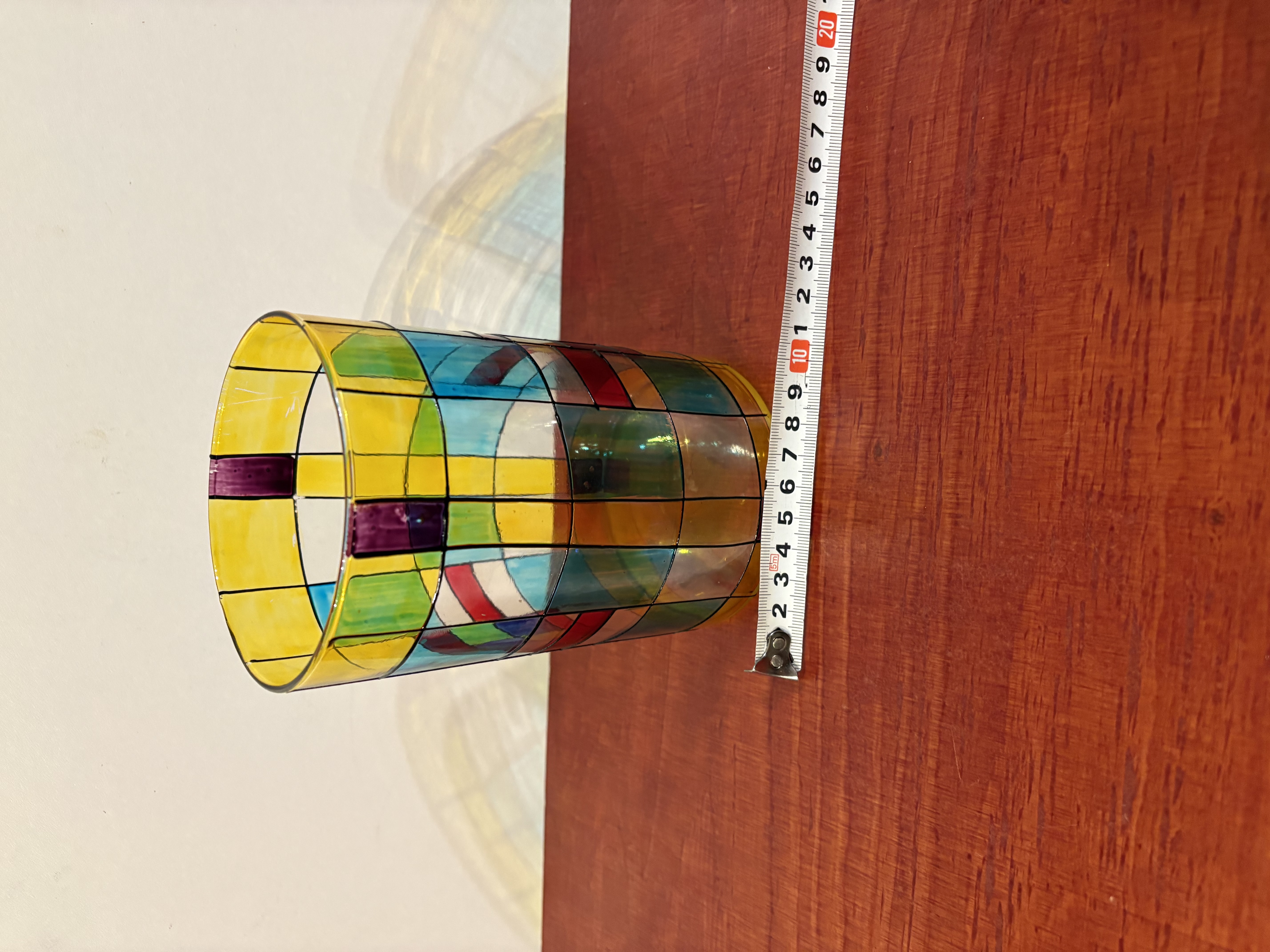 Mozaïek glas – foto 2 – kavel bij GSD Auctions, Zoeterwoude