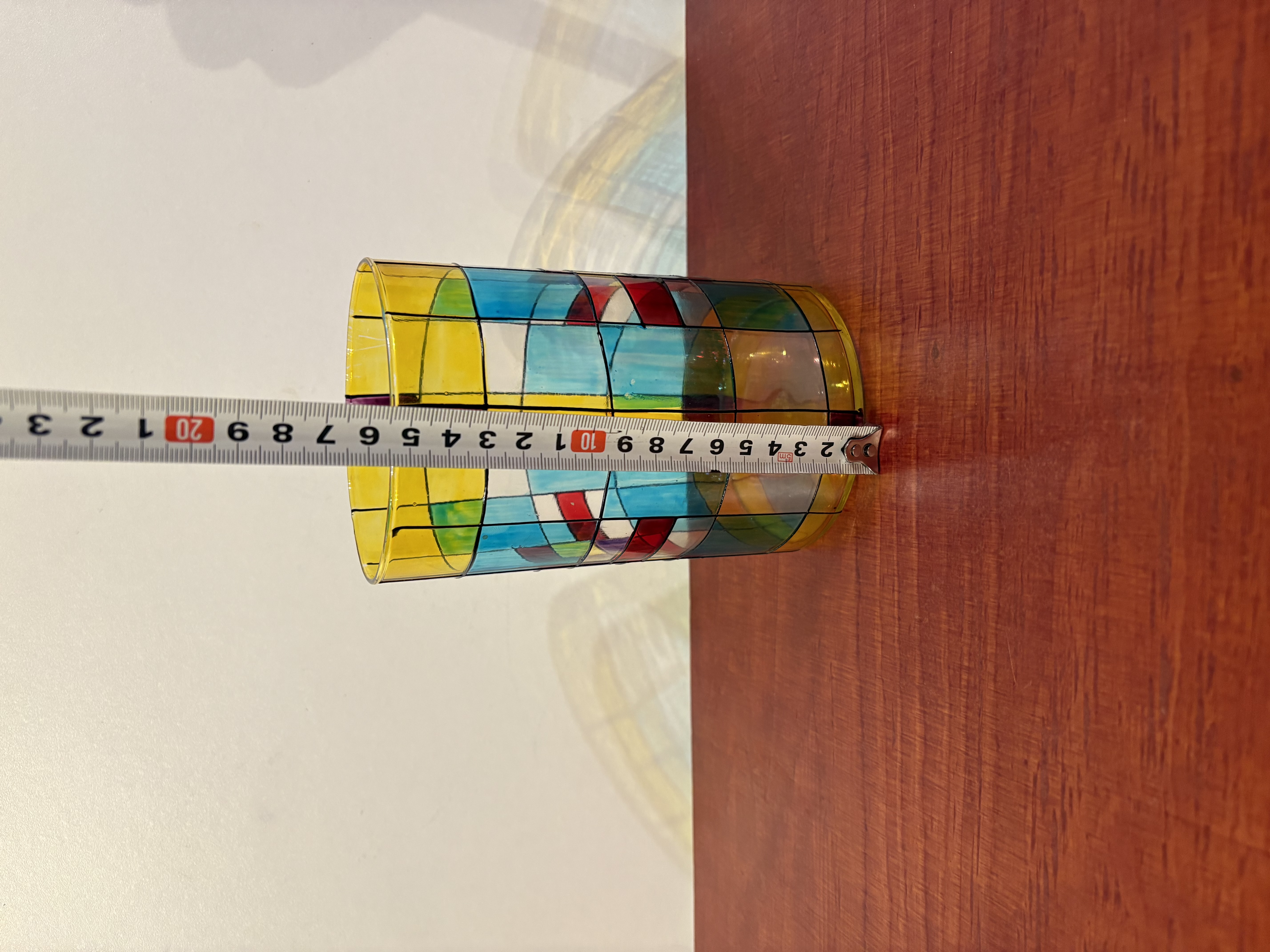 Mozaïek glas – foto 3 – kavel bij GSD Auctions, Zoeterwoude
