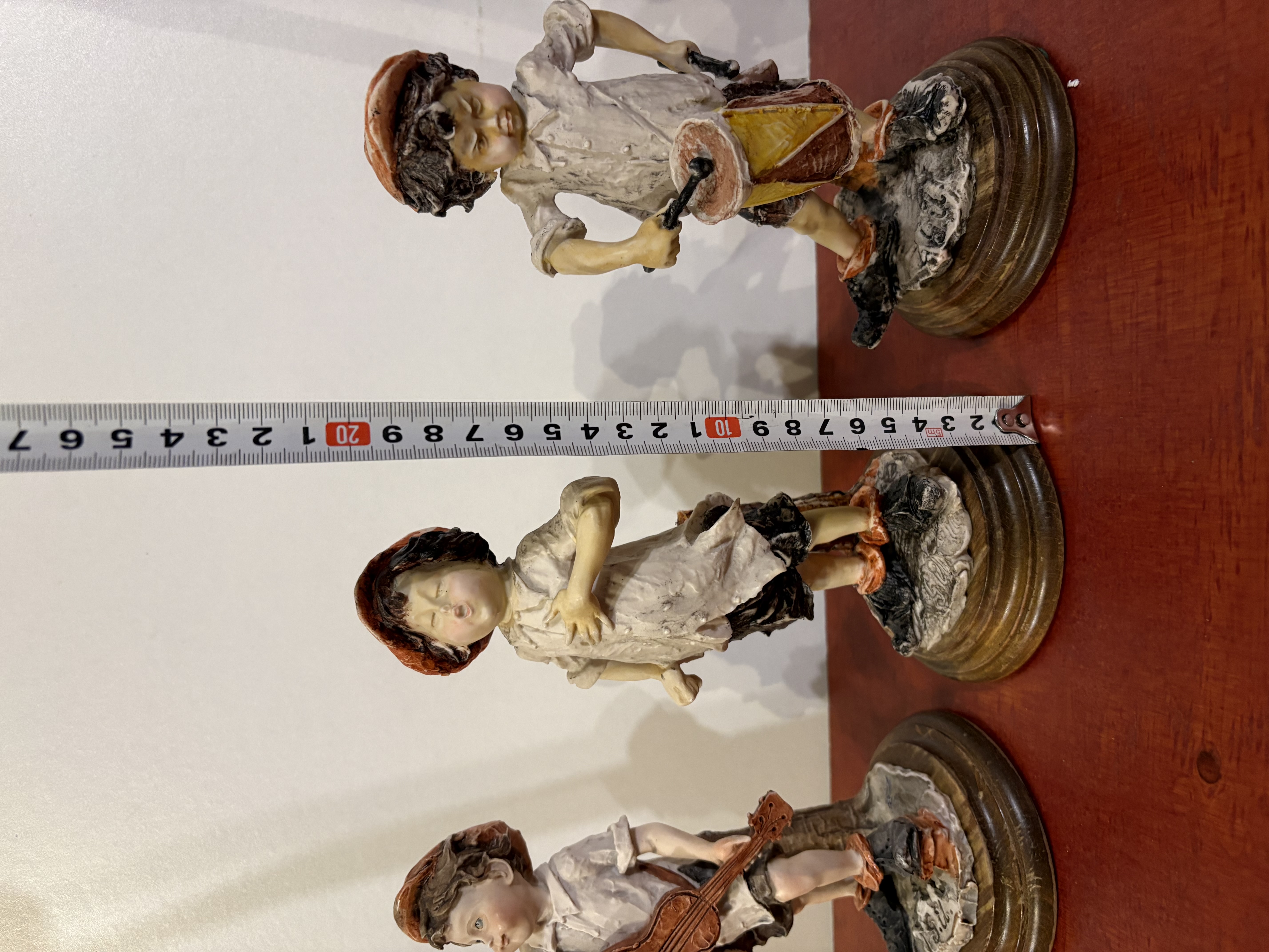 3 porseleinen veldjes op hout G.A – foto 3 – kavel bij GSD Auctions, Zoeterwoude