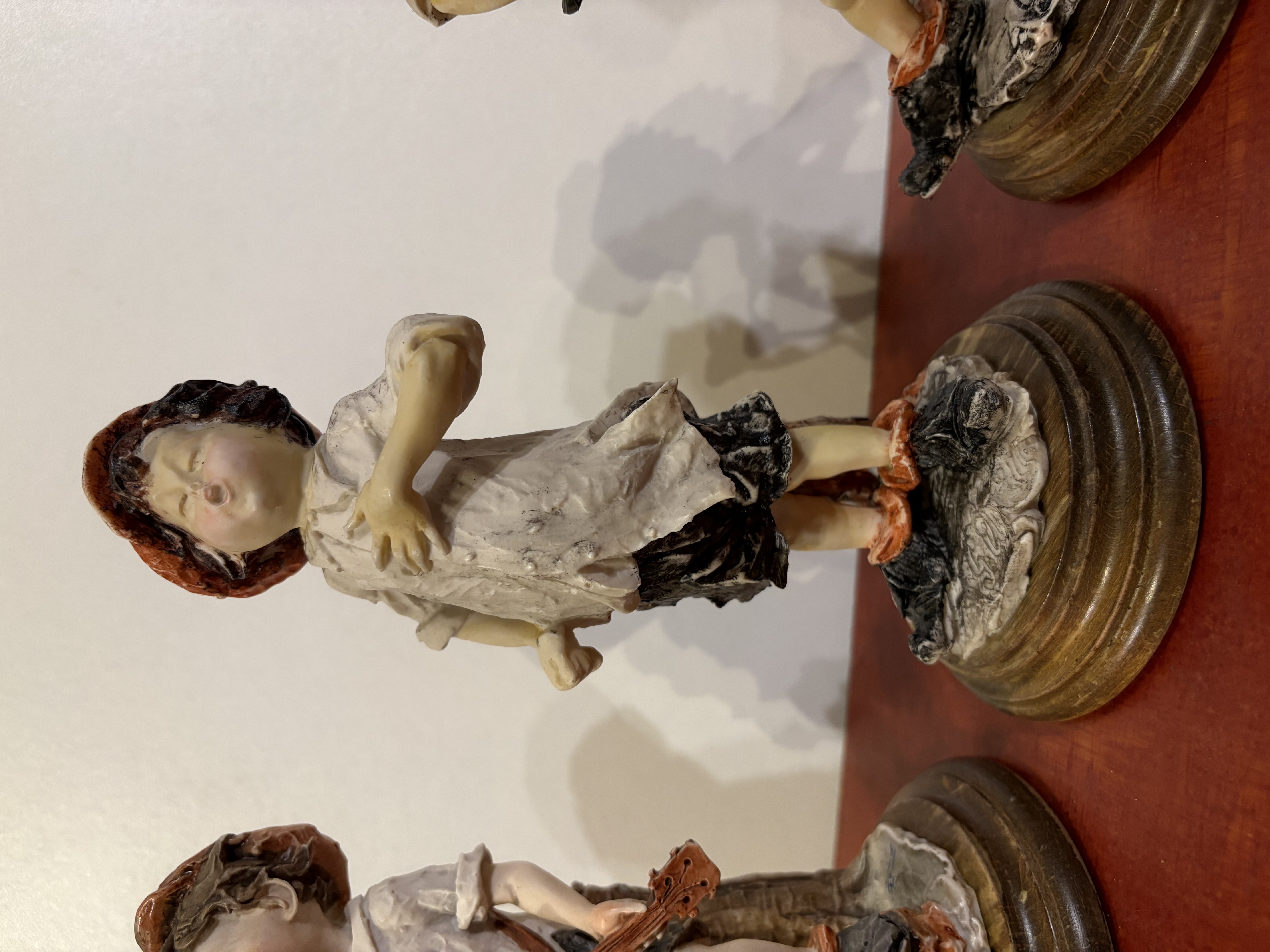 3 porseleinen veldjes op hout G.A – foto 5 – kavel bij GSD Auctions, Zoeterwoude