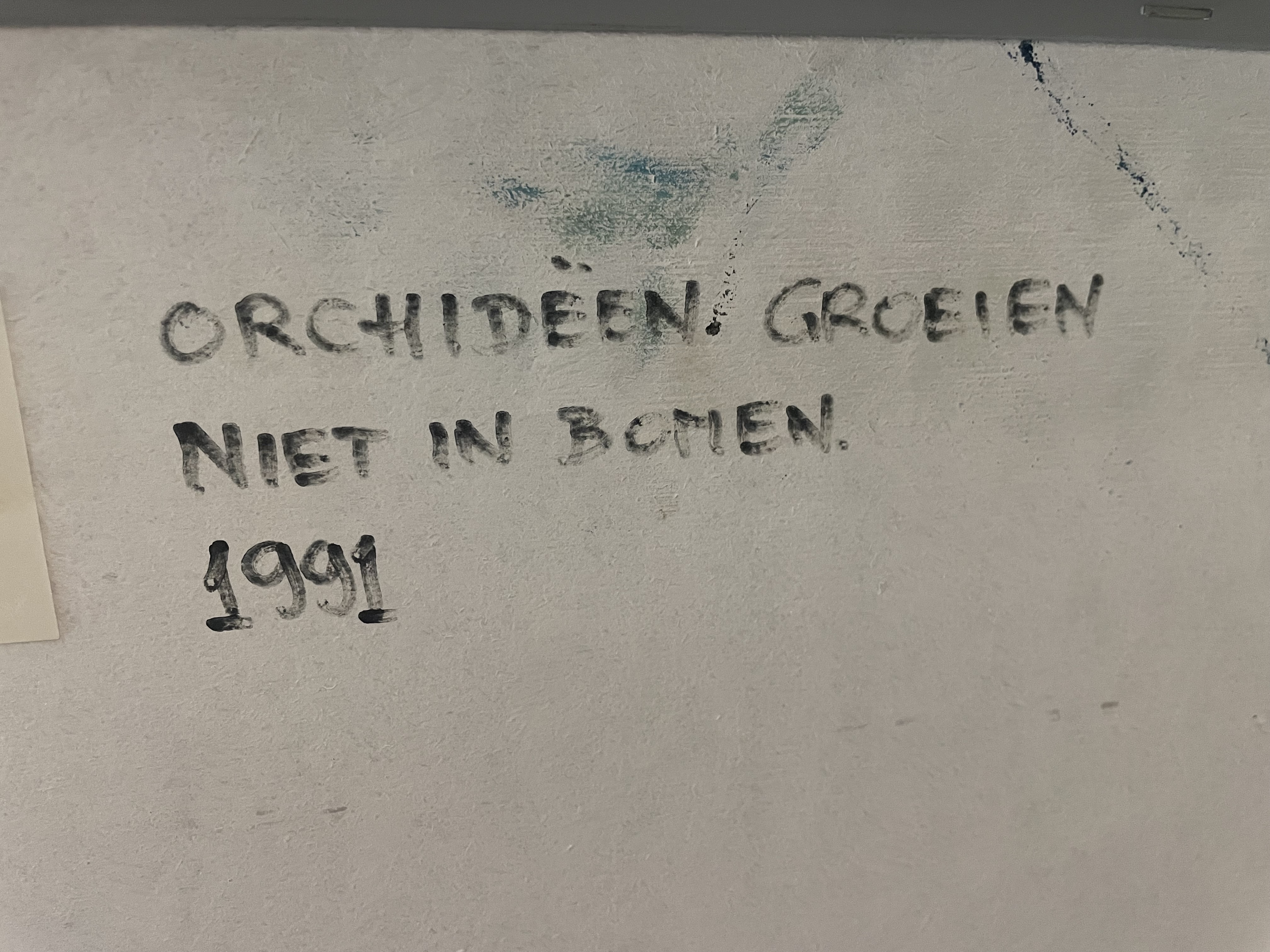 "Orchidëen Groeien Niet In Bomen 1991" Wim Vermeeren – foto 8 – kavel bij GSD Auctions, Zoeterwoude