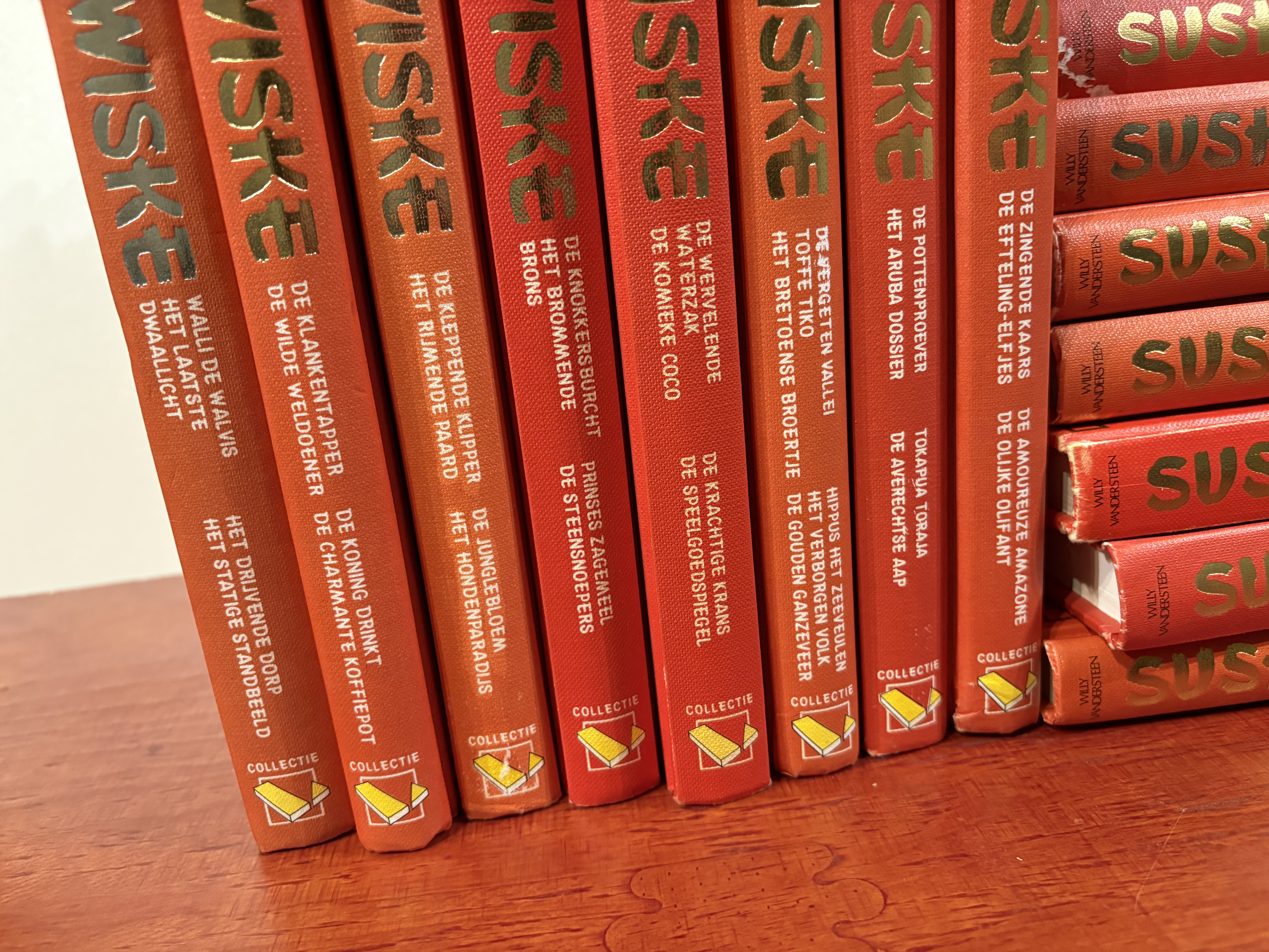 Verzameling boeken van Suske en Wiske 15 stukken – foto 5 – kavel bij GSD Auctions, Zoeterwoude