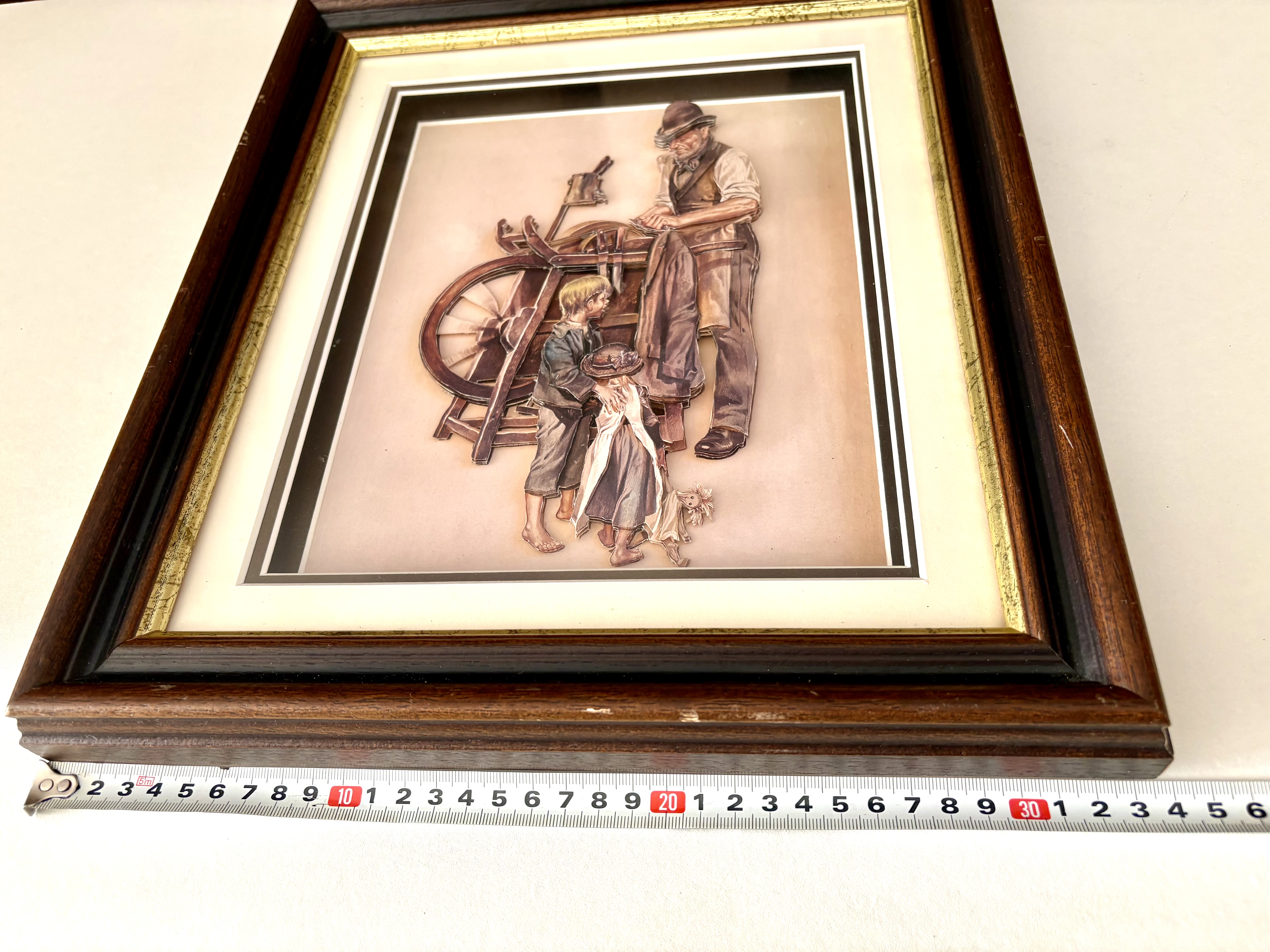 3d schilderij waarschijnlijk idee van Anton Pieck (N4) – foto 2 – kavel bij GSD Auctions, Zoeterwoude