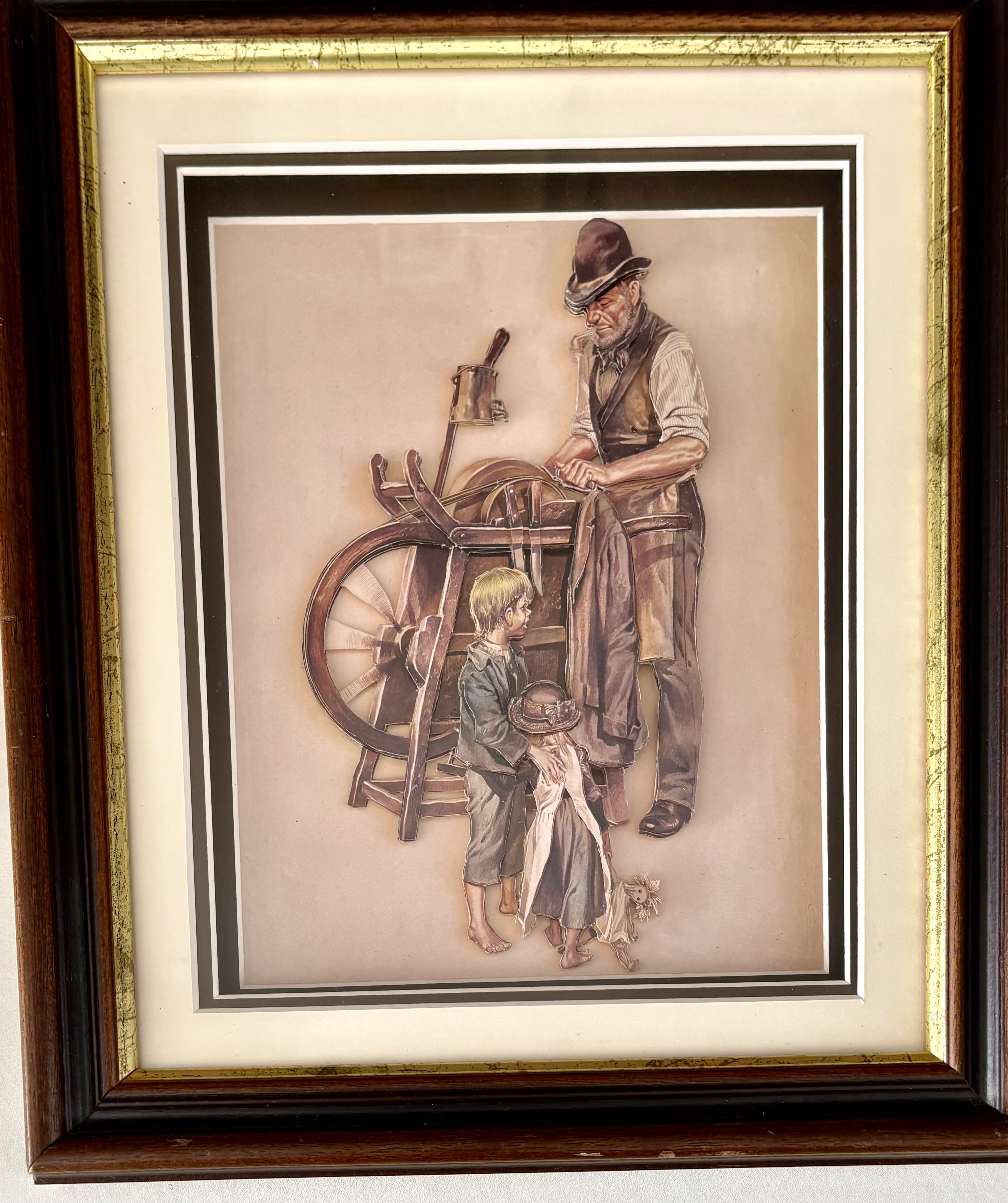 3d schilderij waarschijnlijk idee van Anton Pieck (N4) – foto 5 – kavel bij GSD Auctions, Zoeterwoude
