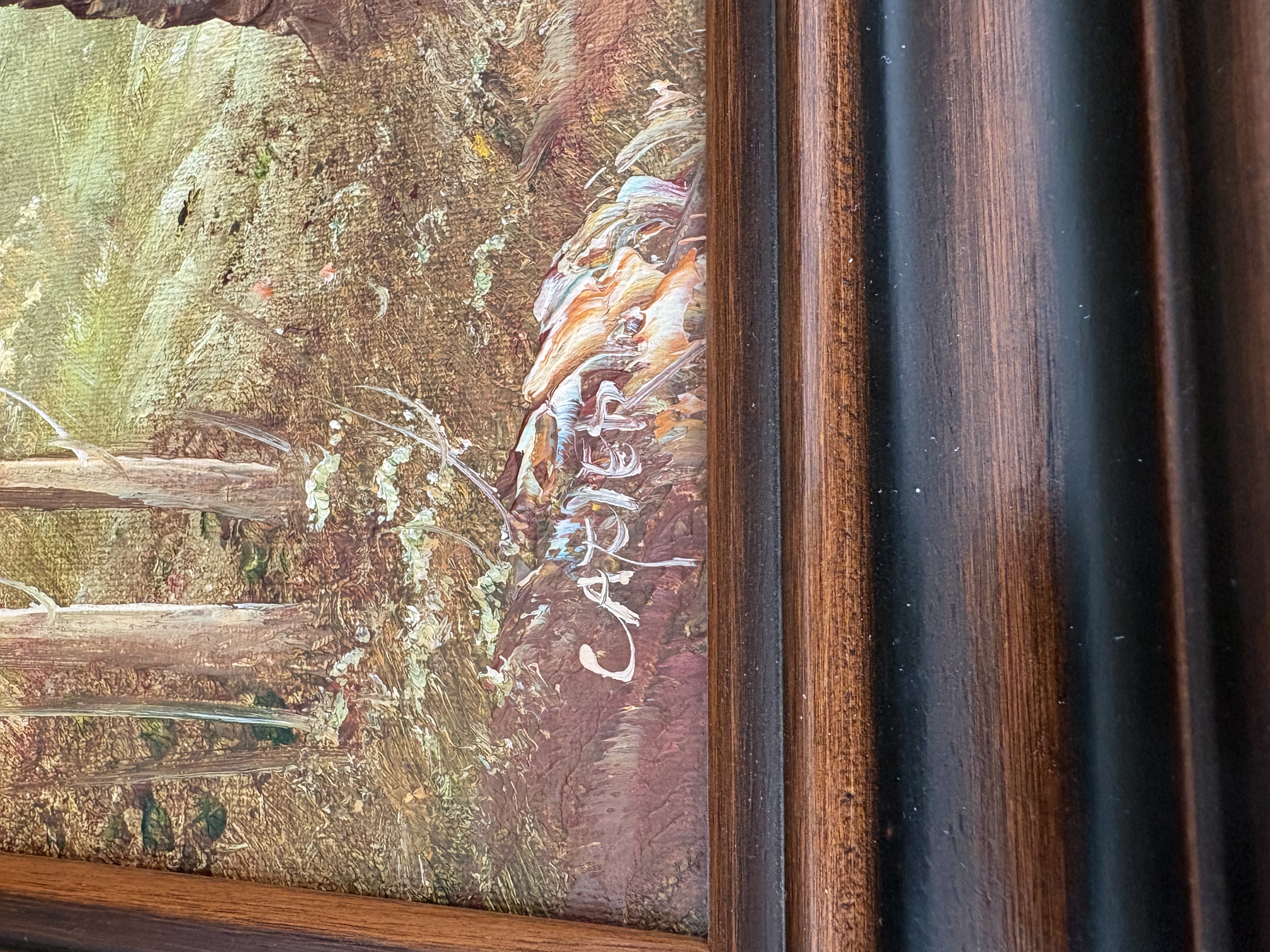 Olieverf schilderij Rivierlandschap van J.Carter – foto 5 – kavel bij GSD Auctions, Zoeterwoude