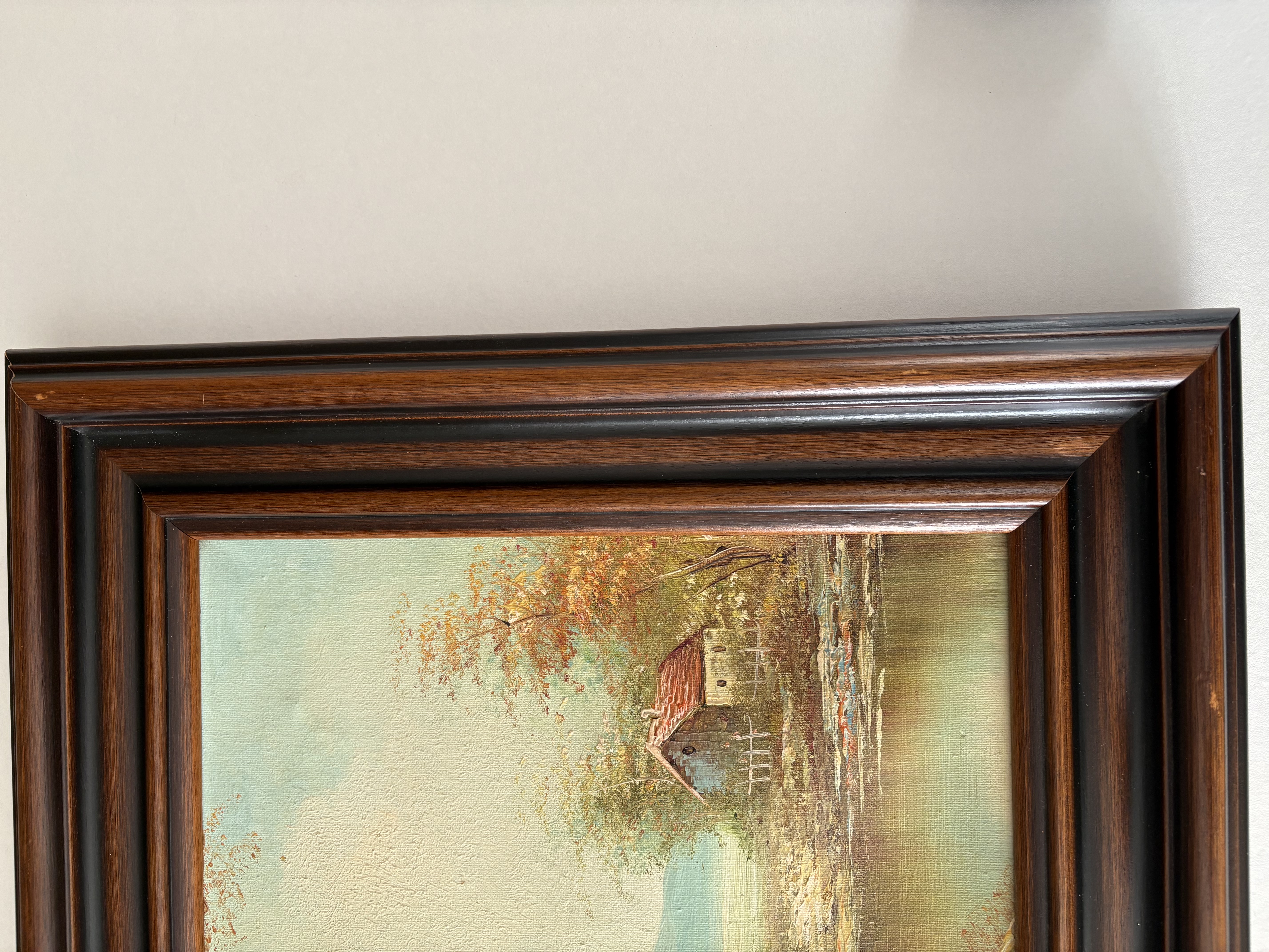 Olieverf schilderij Rivierlandschap van J.Carter – foto 8 – kavel bij GSD Auctions, Zoeterwoude