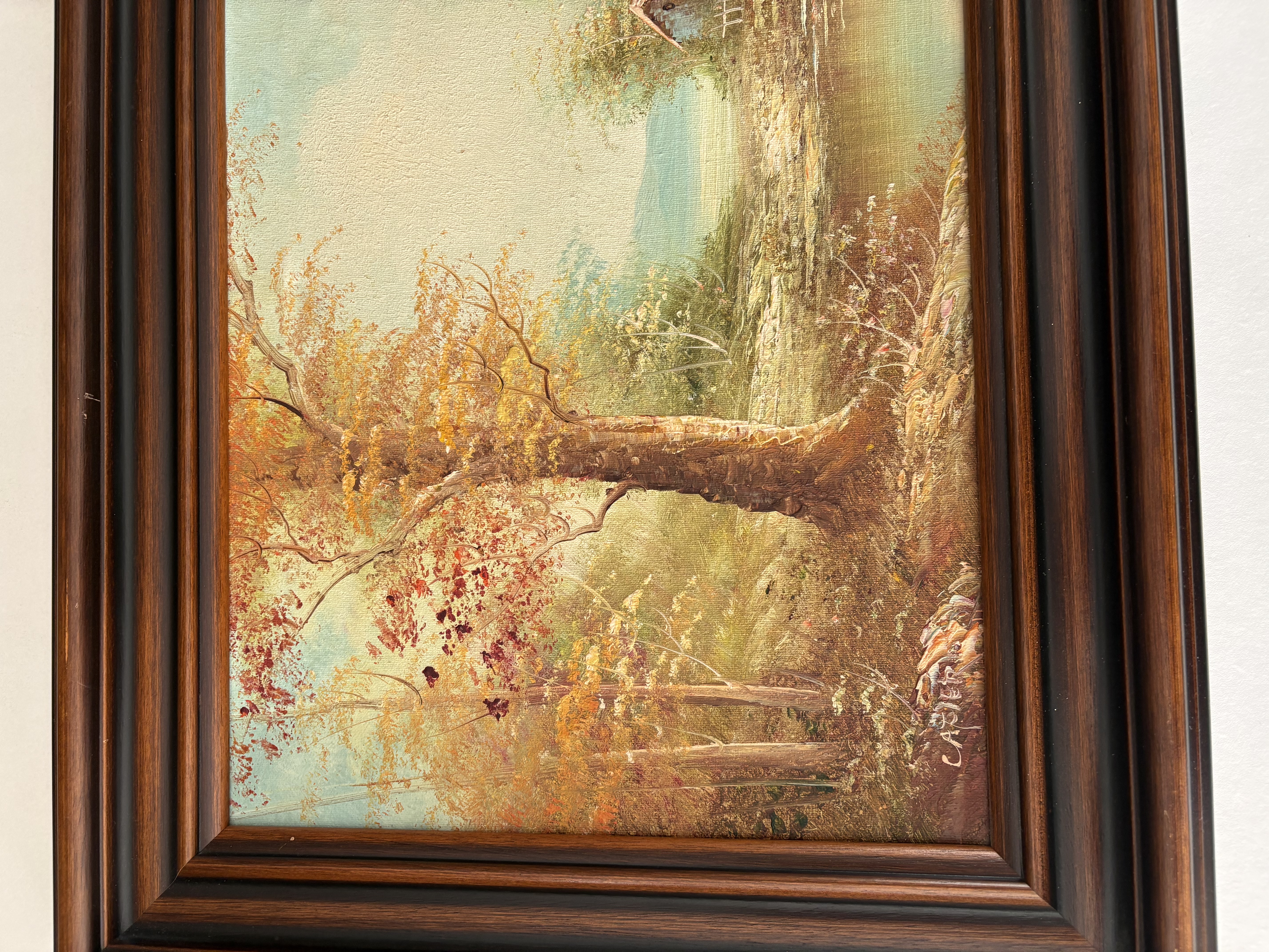 Olieverf schilderij Rivierlandschap van J.Carter – foto 9 – kavel bij GSD Auctions, Zoeterwoude