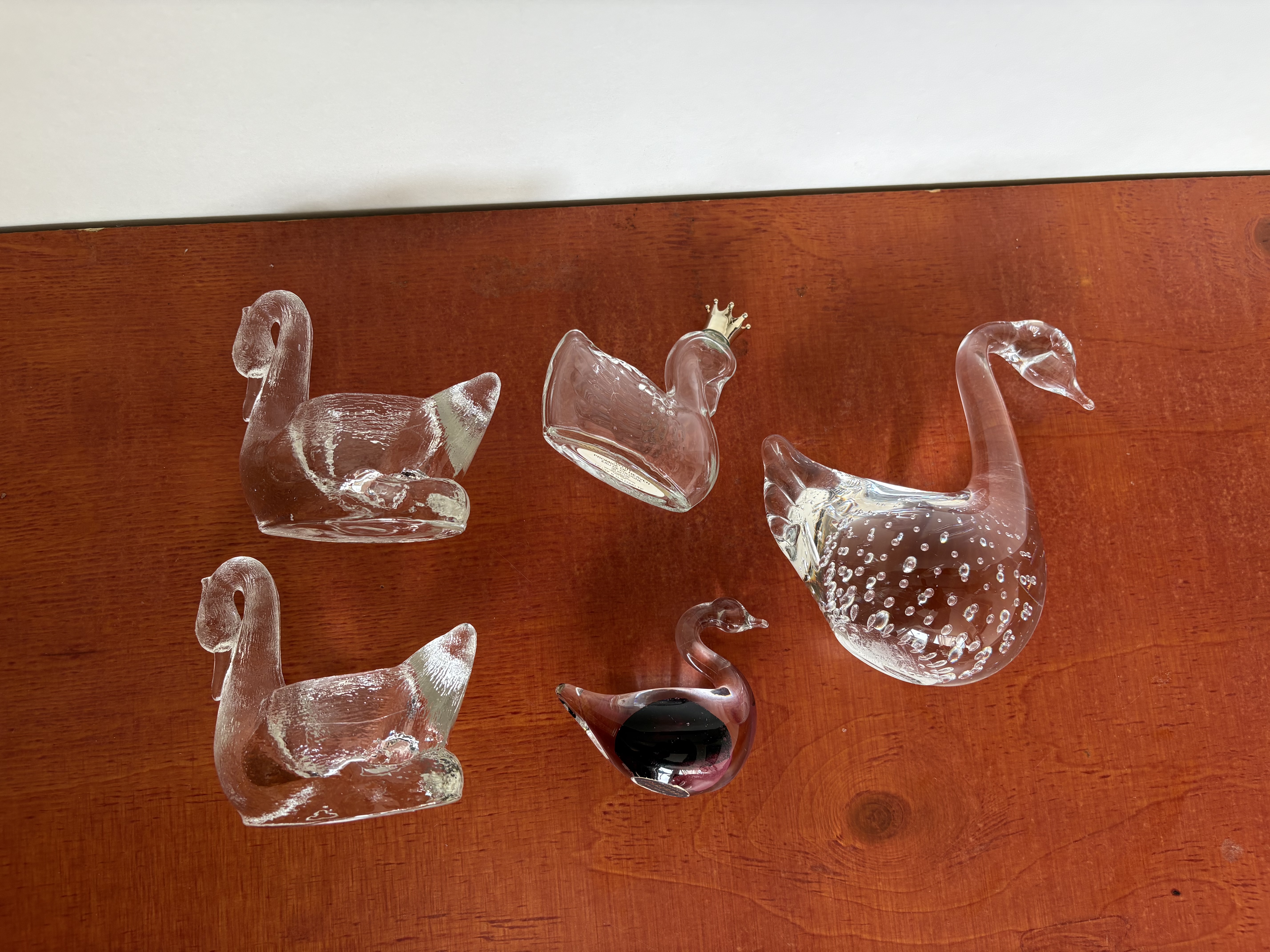 Decoratie glazen zwanen – foto 9 – kavel bij GSD Auctions, Zoeterwoude