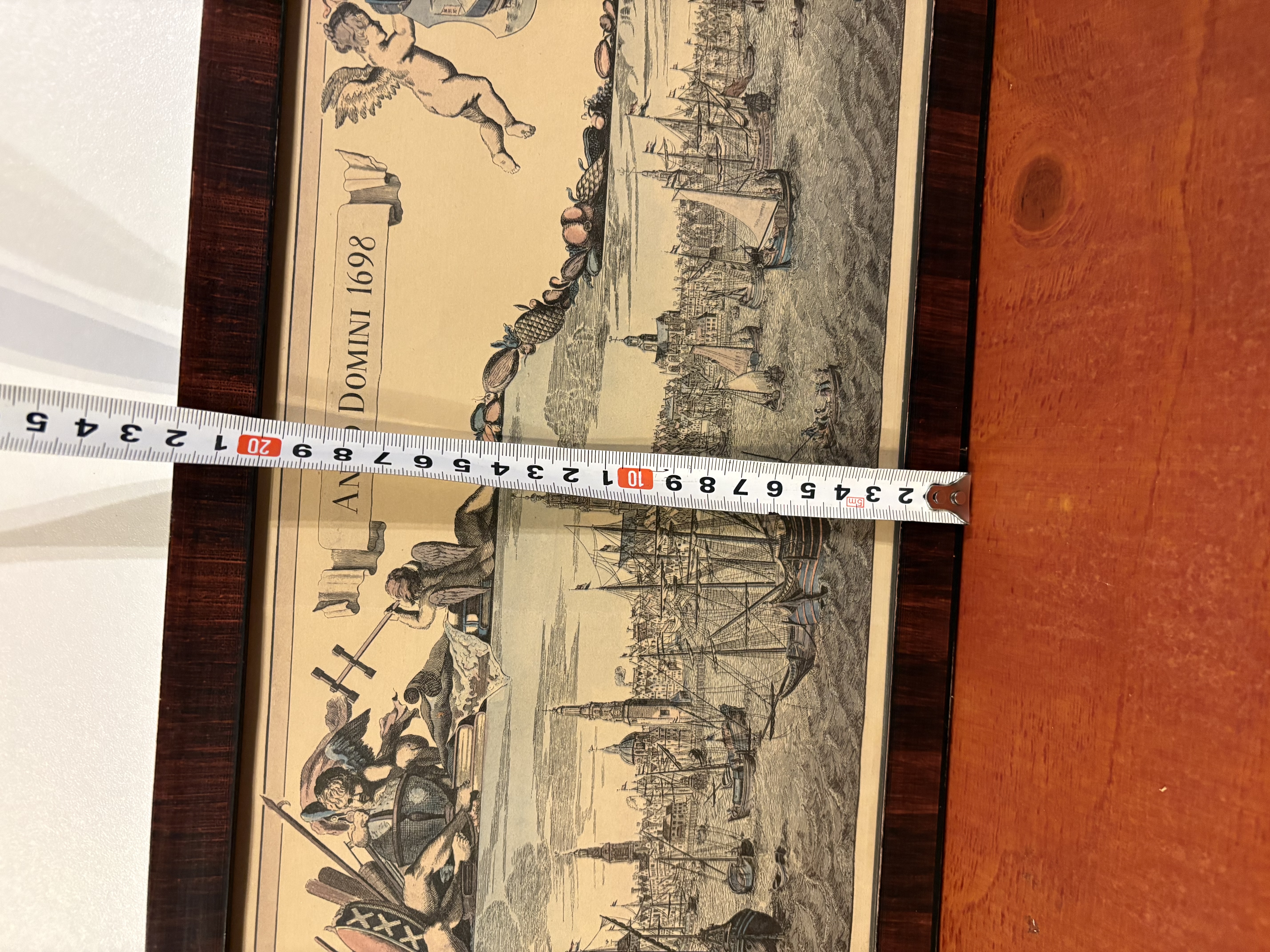 Oude kaart van Amsterdam, 1698 – foto 8 – kavel bij GSD Auctions, Zoeterwoude