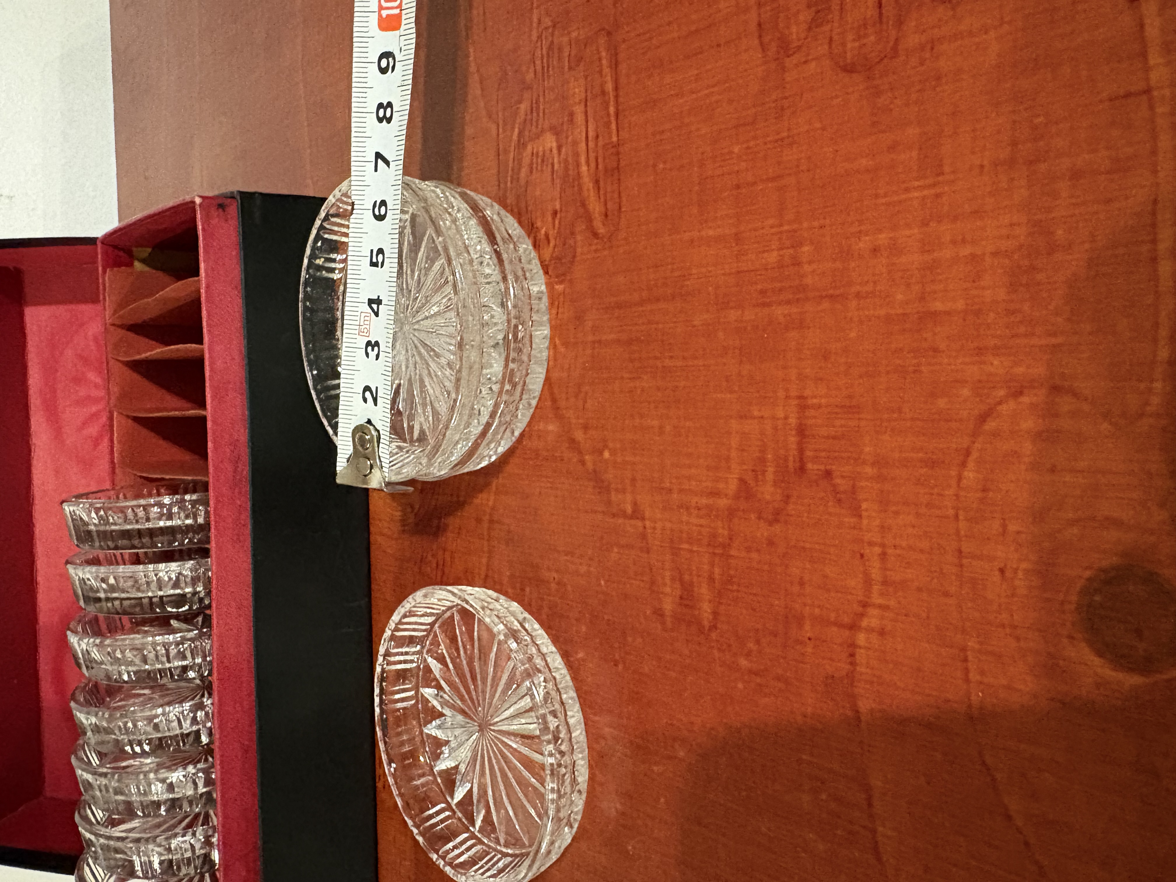 Kristallen onderzetters – foto 5 – kavel bij GSD Auctions, Zoeterwoude