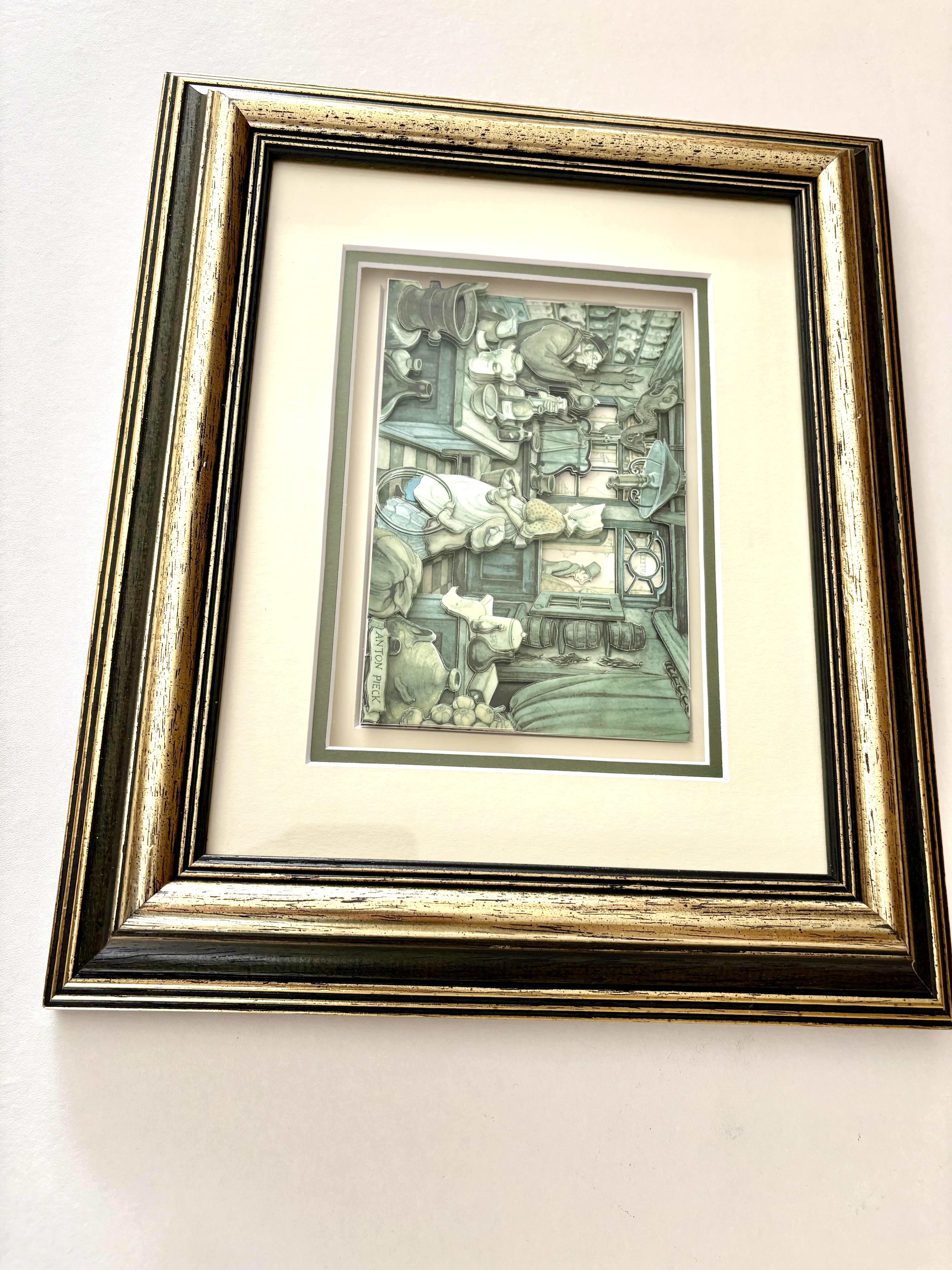 3d schilderij idee van Anton Pieck (N1) – foto 2 – kavel bij GSD Auctions, Zoeterwoude