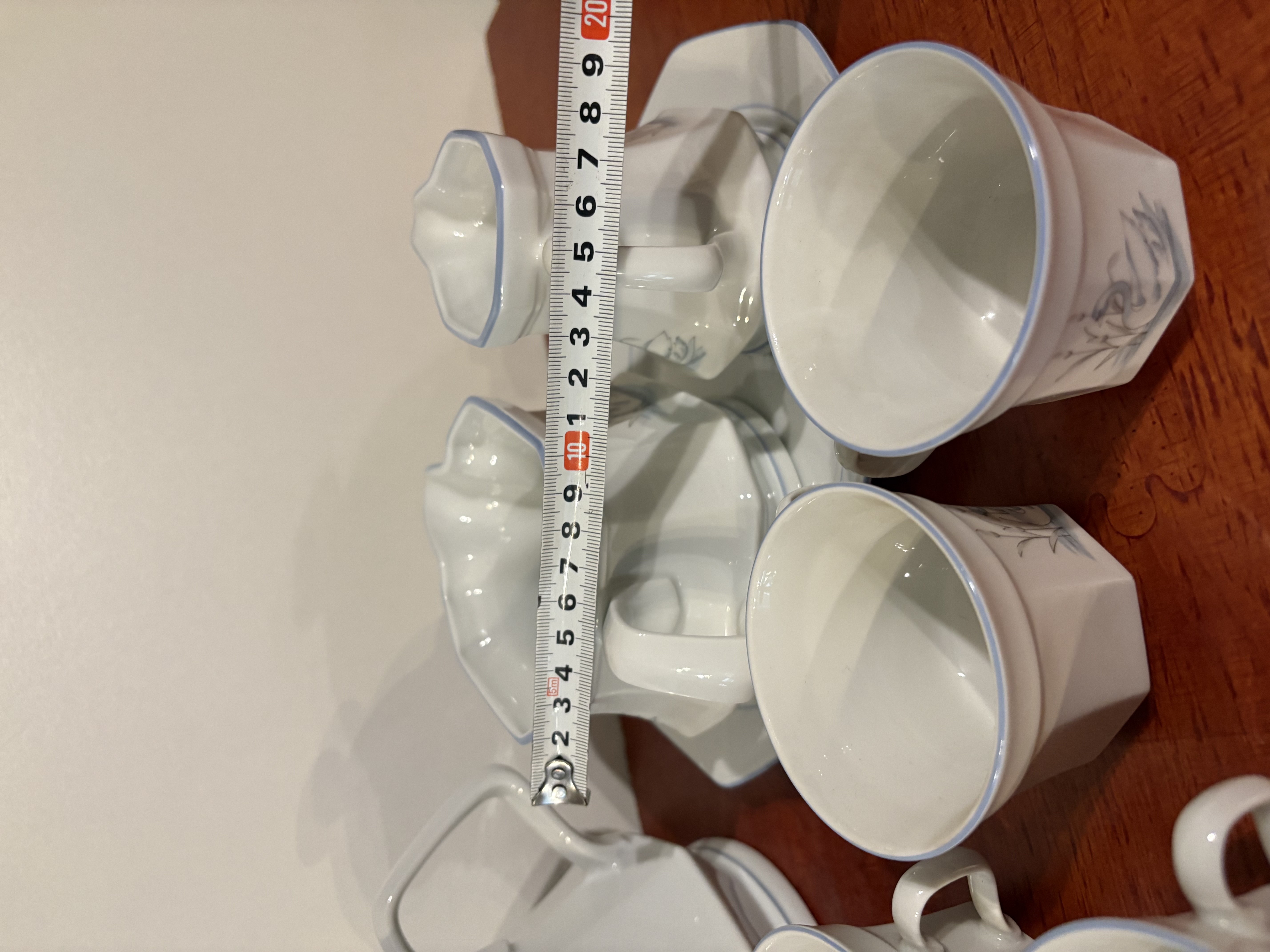 Porseleinen 8 persoons servies Zwan "Bavaria" – foto 7 – kavel bij GSD Auctions, Zoeterwoude