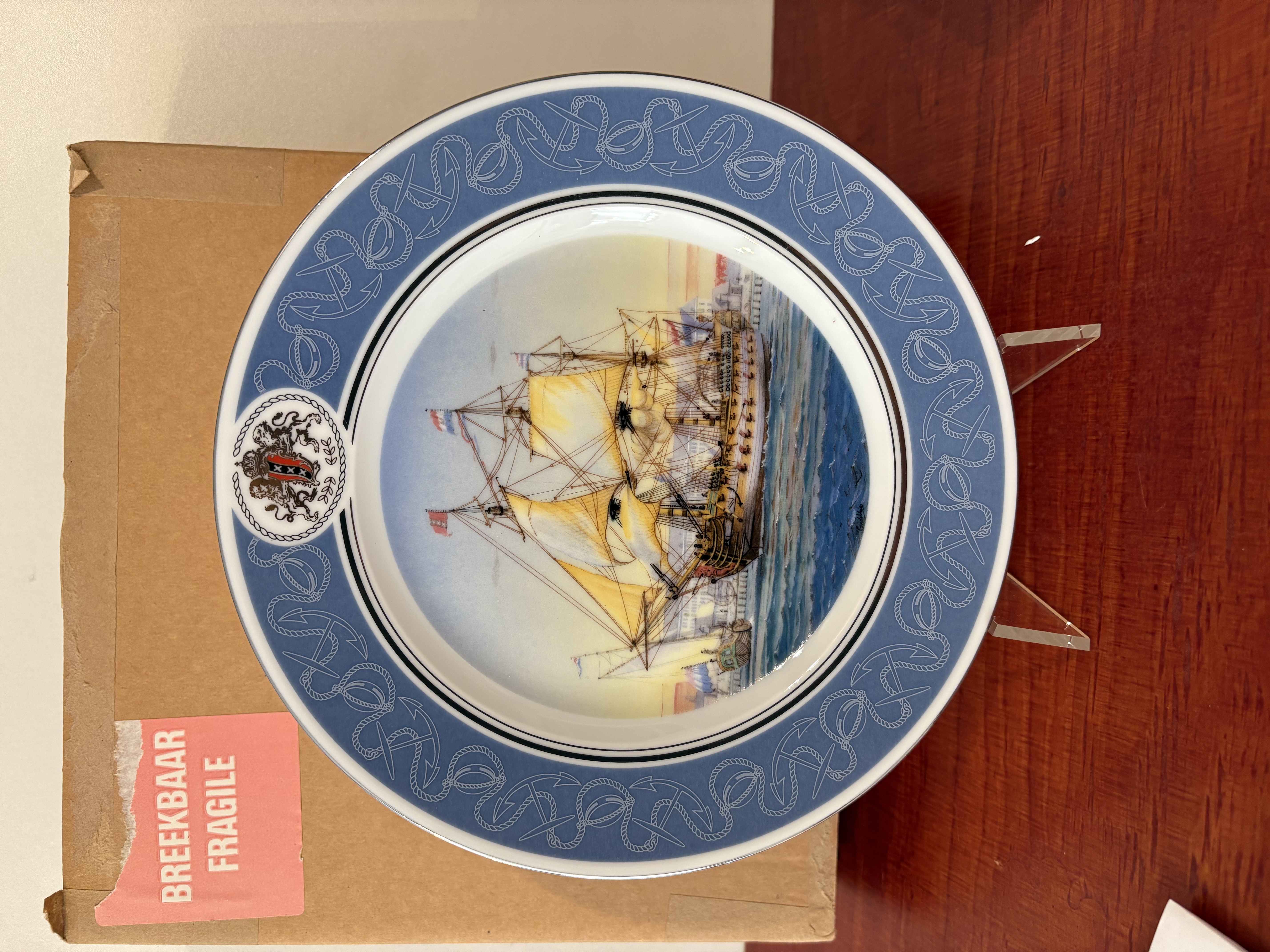 The Franklin Mint Schip wandbord "Amsterdam" – foto 6 – kavel bij GSD Auctions, Zoeterwoude
