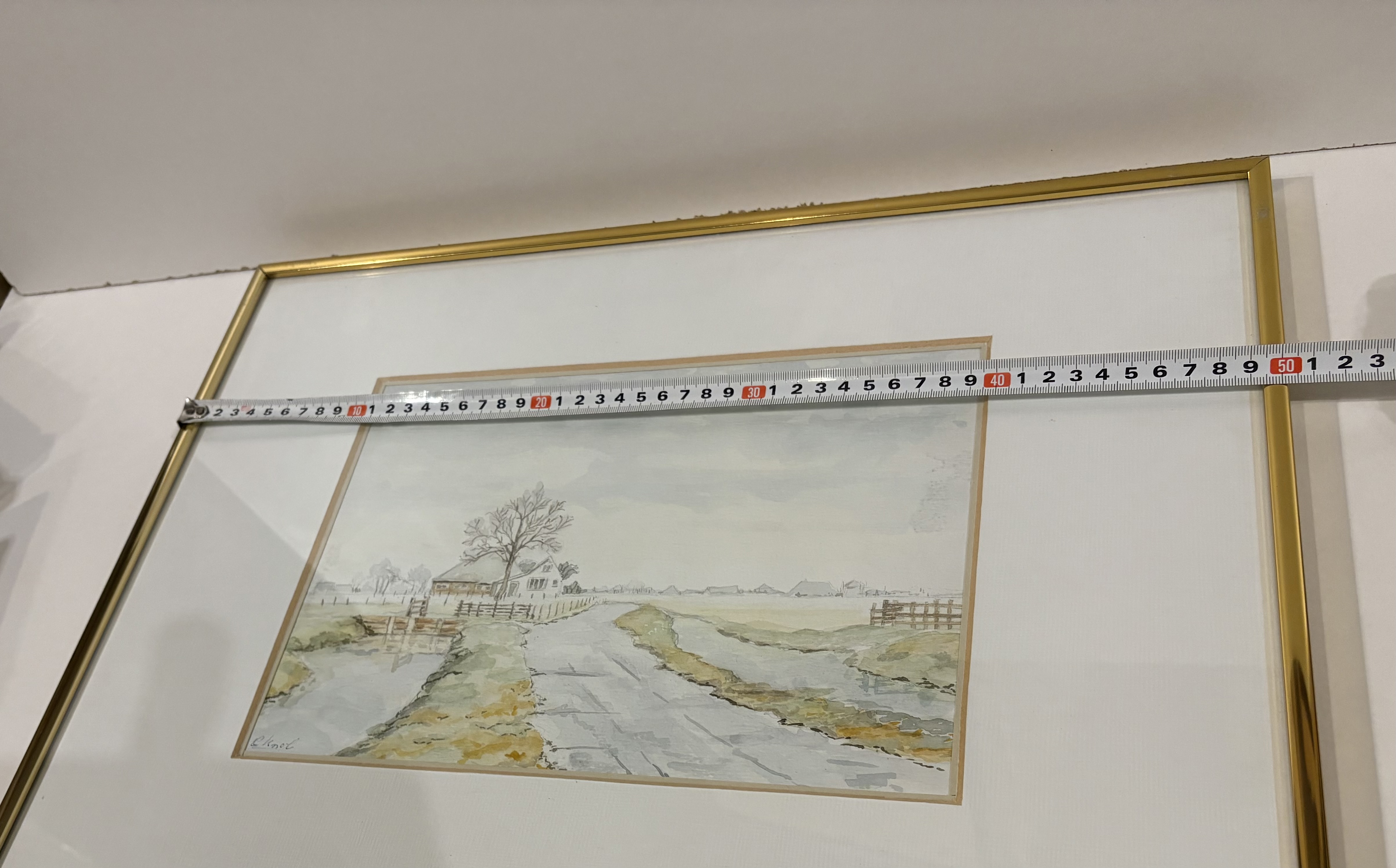 Aquarel schildrijen van C.Knol – foto 9 – kavel bij GSD Auctions, Zoeterwoude