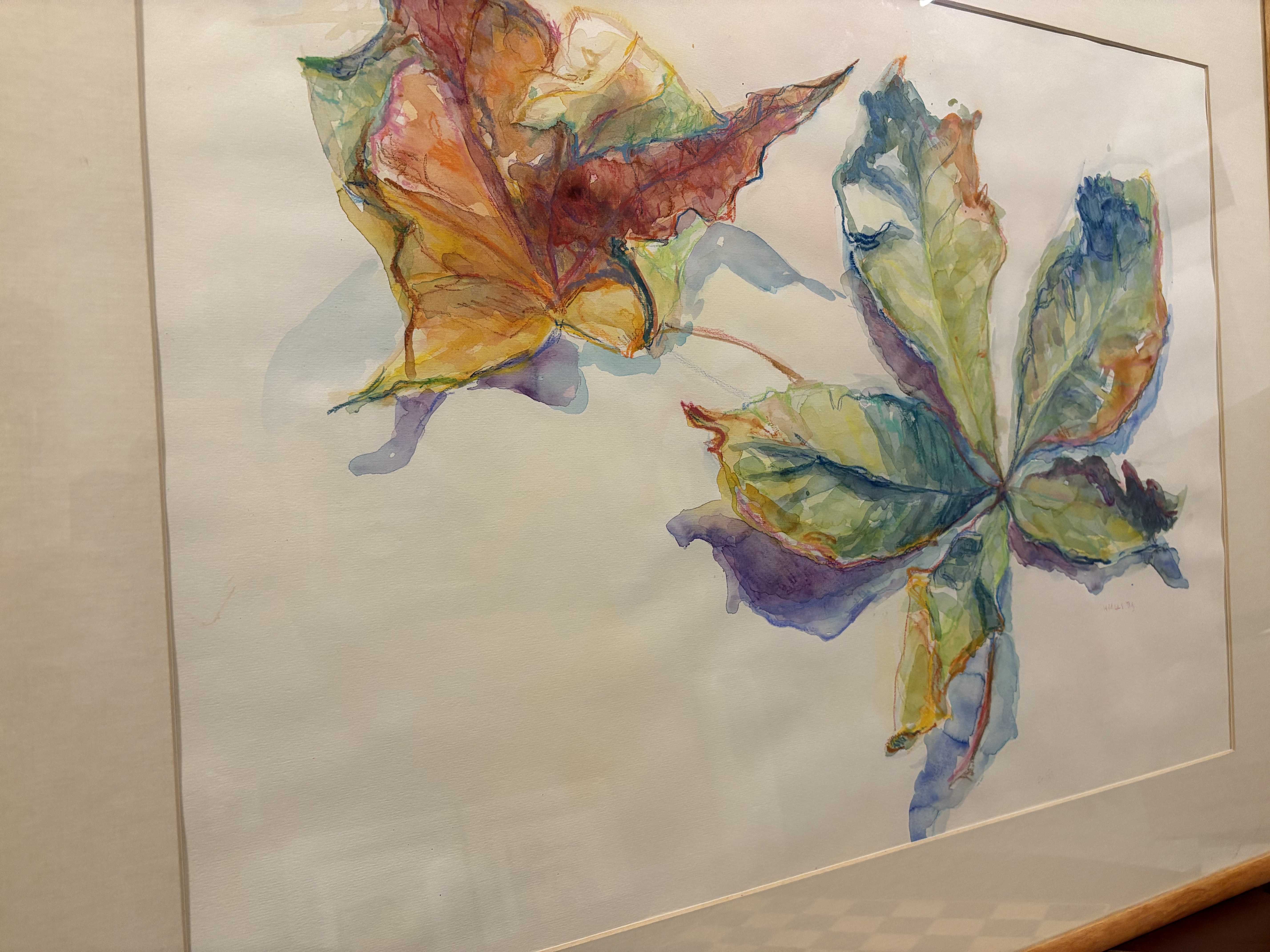 Aquarel schilderij "Een wilde bloem" gesignaleerd – foto 6 – kavel bij GSD Auctions, Zoeterwoude