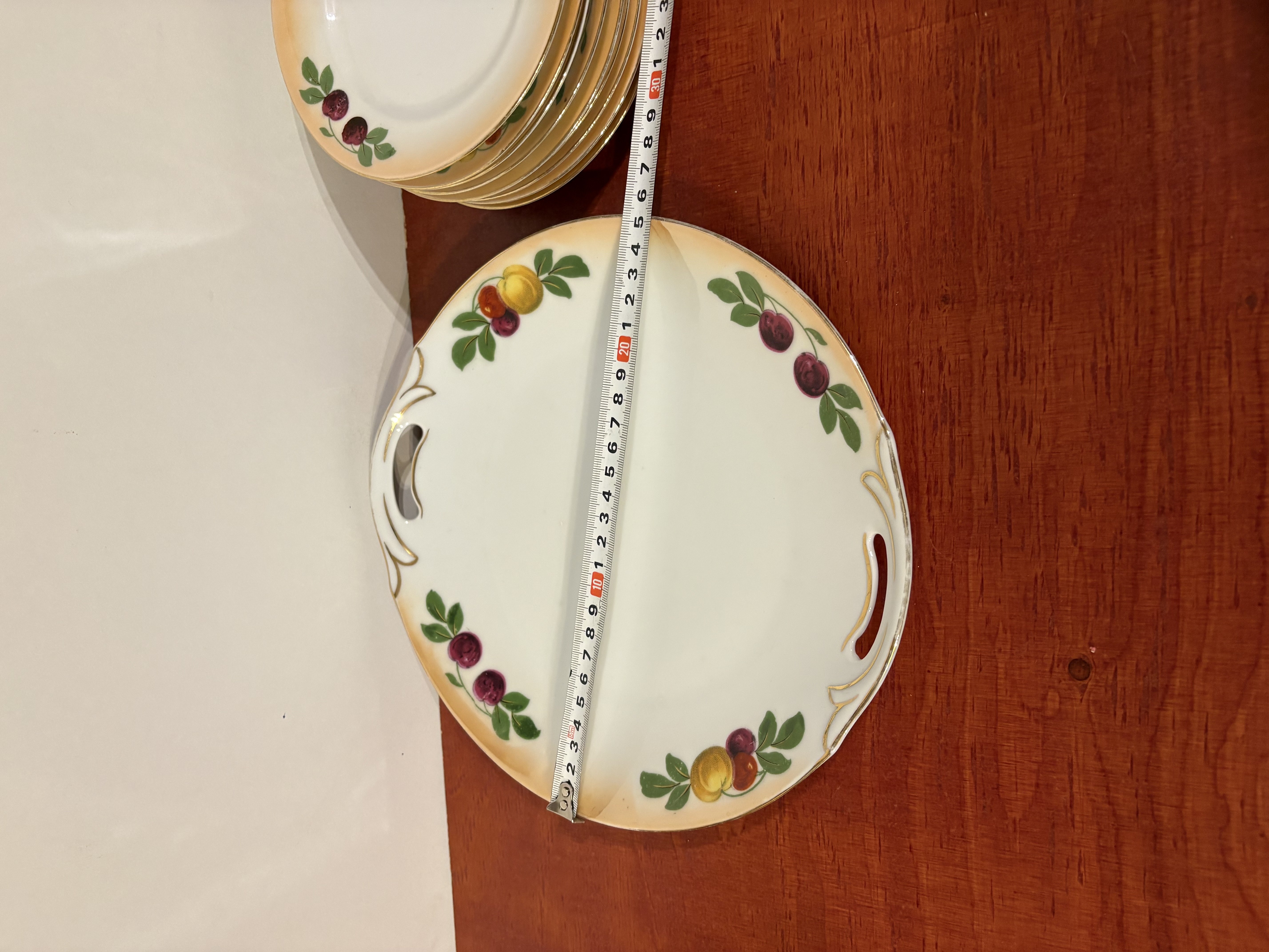 Gebakken porselein servies (Czechoslovakia) – foto 5 – kavel bij GSD Auctions, Zoeterwoude