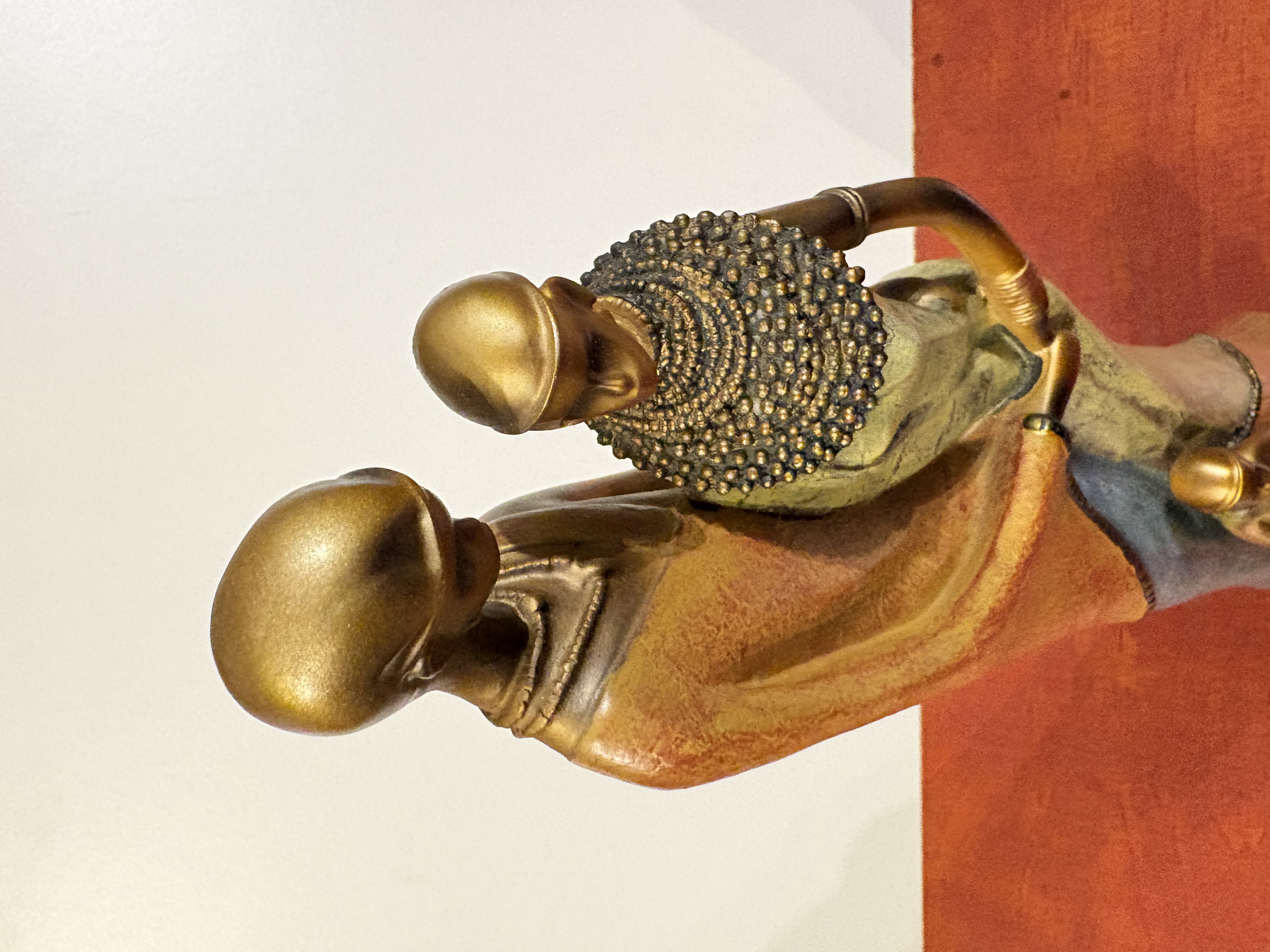 Grote Beeld van een Afrikaanse gezin – foto 4 – kavel bij GSD Auctions, Zoeterwoude