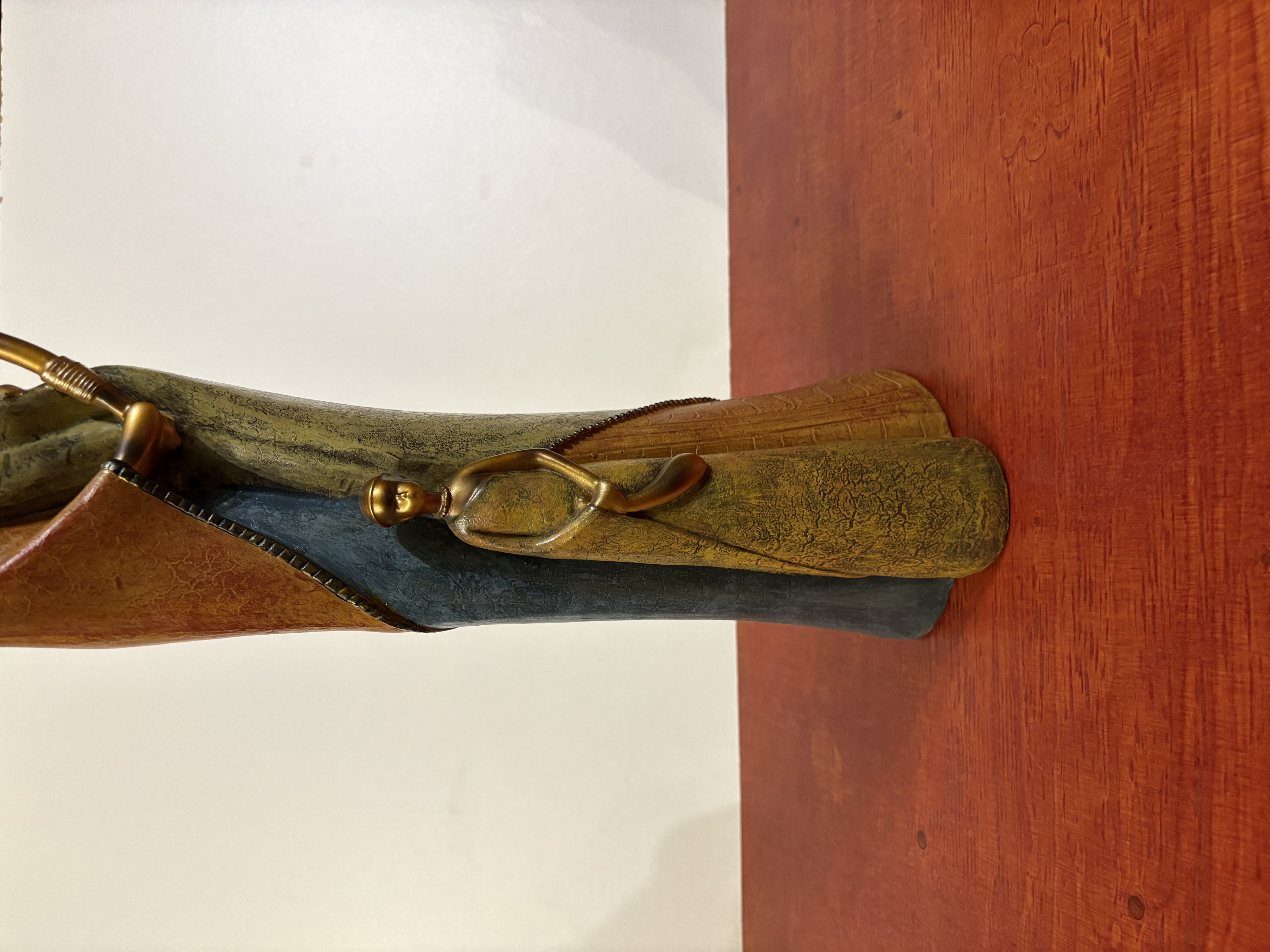 Grote Beeld van een Afrikaanse gezin – foto 5 – kavel bij GSD Auctions, Zoeterwoude