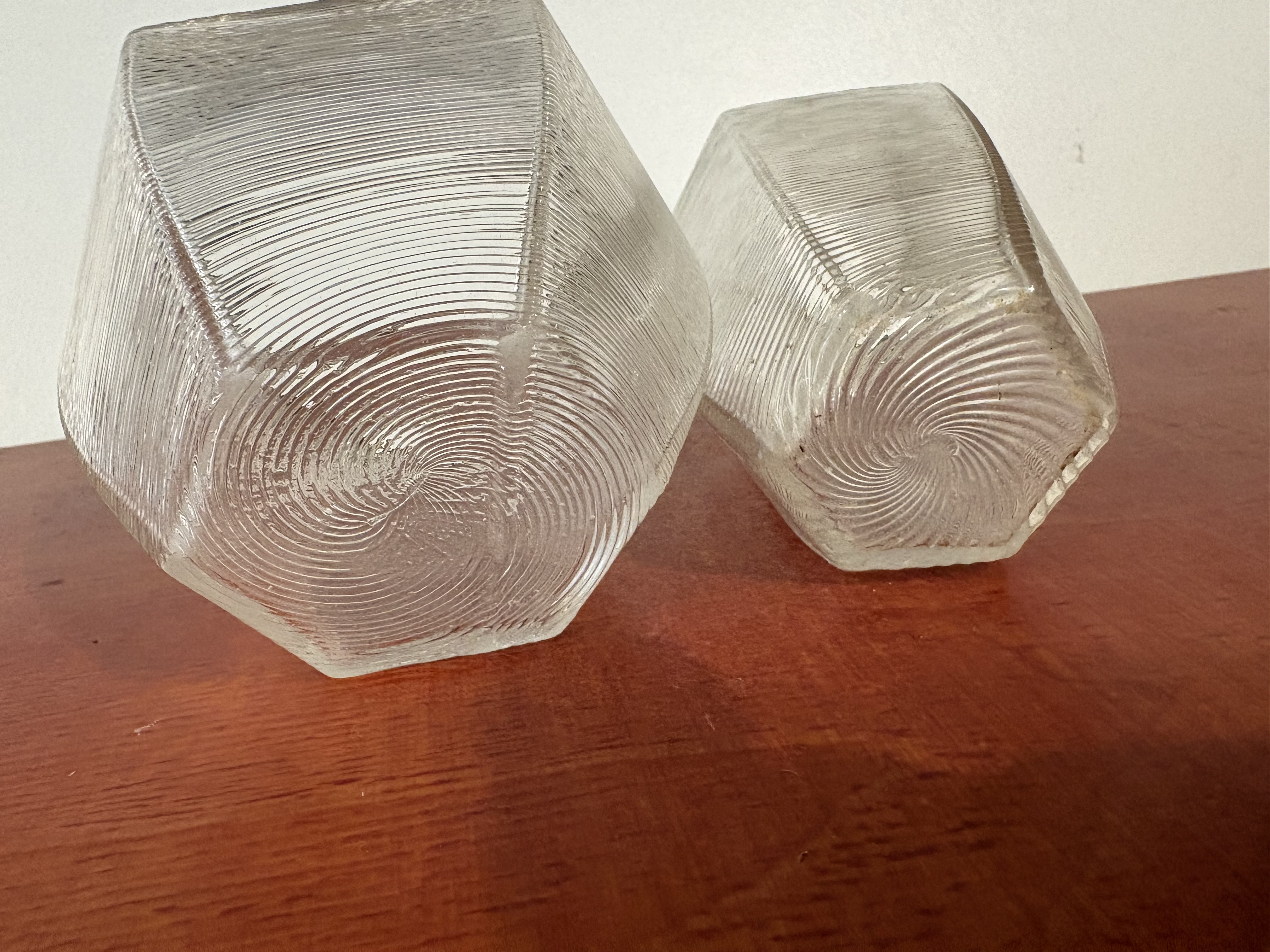 2 glazen verzilverde roomstel – foto 4 – kavel bij GSD Auctions, Zoeterwoude