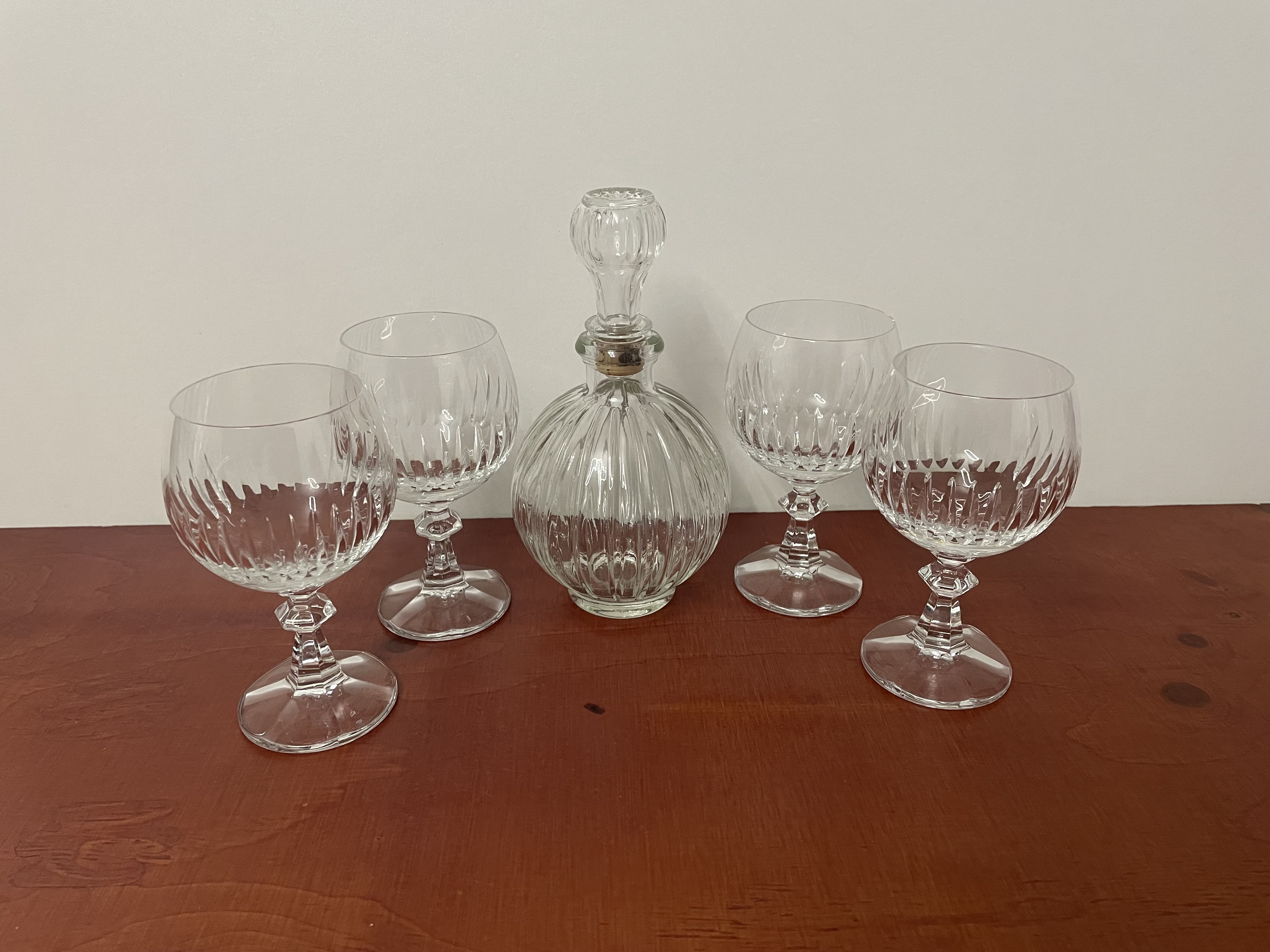 Kristallen bonbonnière en glazen met karaf – foto 4 – kavel bij GSD Auctions, Zoeterwoude