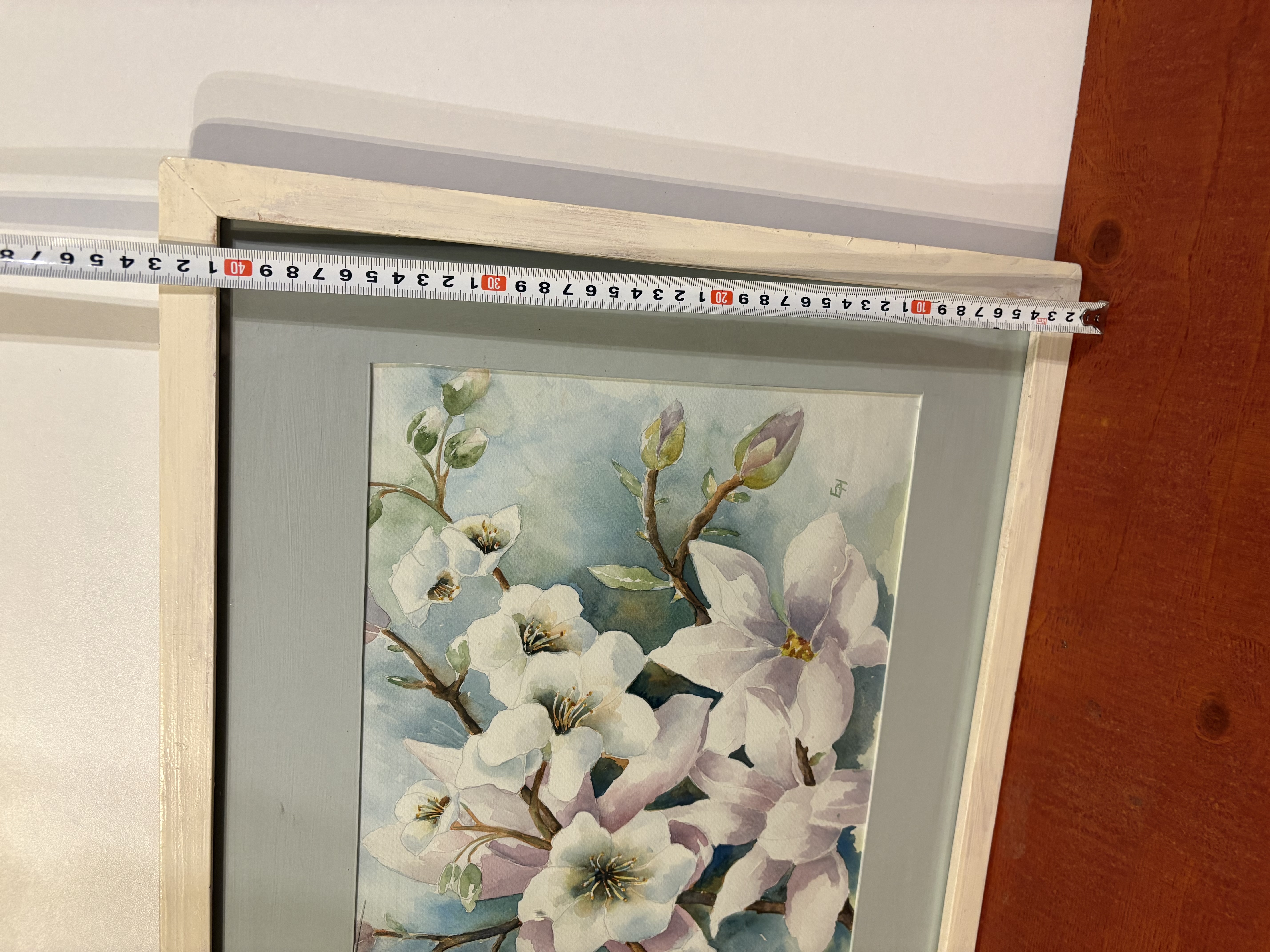Aquarel Schilderij van Bloemen van 2 kunstenaar – foto 7 – kavel bij GSD Auctions, Zoeterwoude