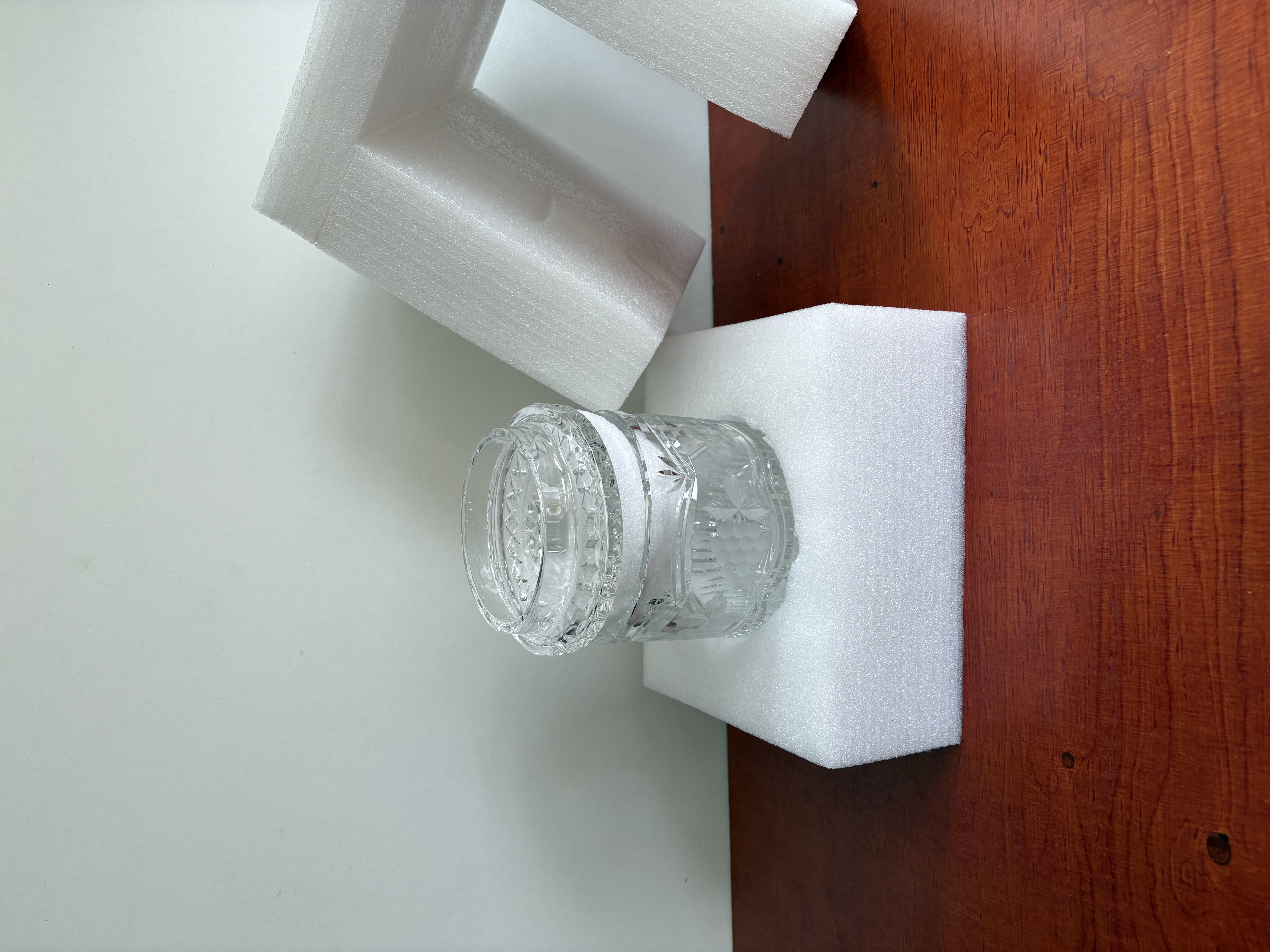 Kristallen koektrommel of "biscuit jar" – foto 9 – kavel bij GSD Auctions, Zoeterwoude