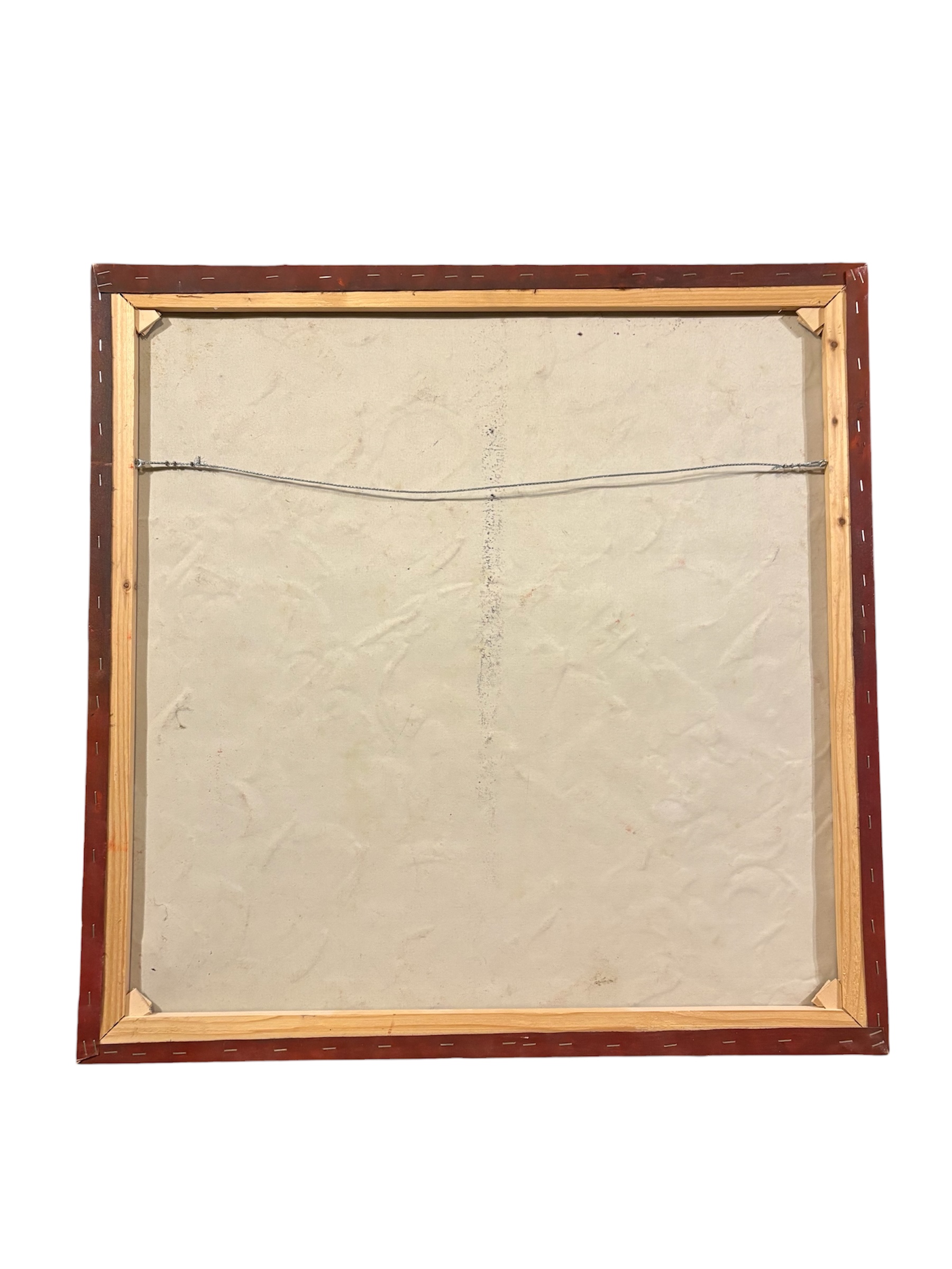 Moderne grote schilderij 80X80cm – foto 2 – kavel bij GSD Auctions, Zoeterwoude
