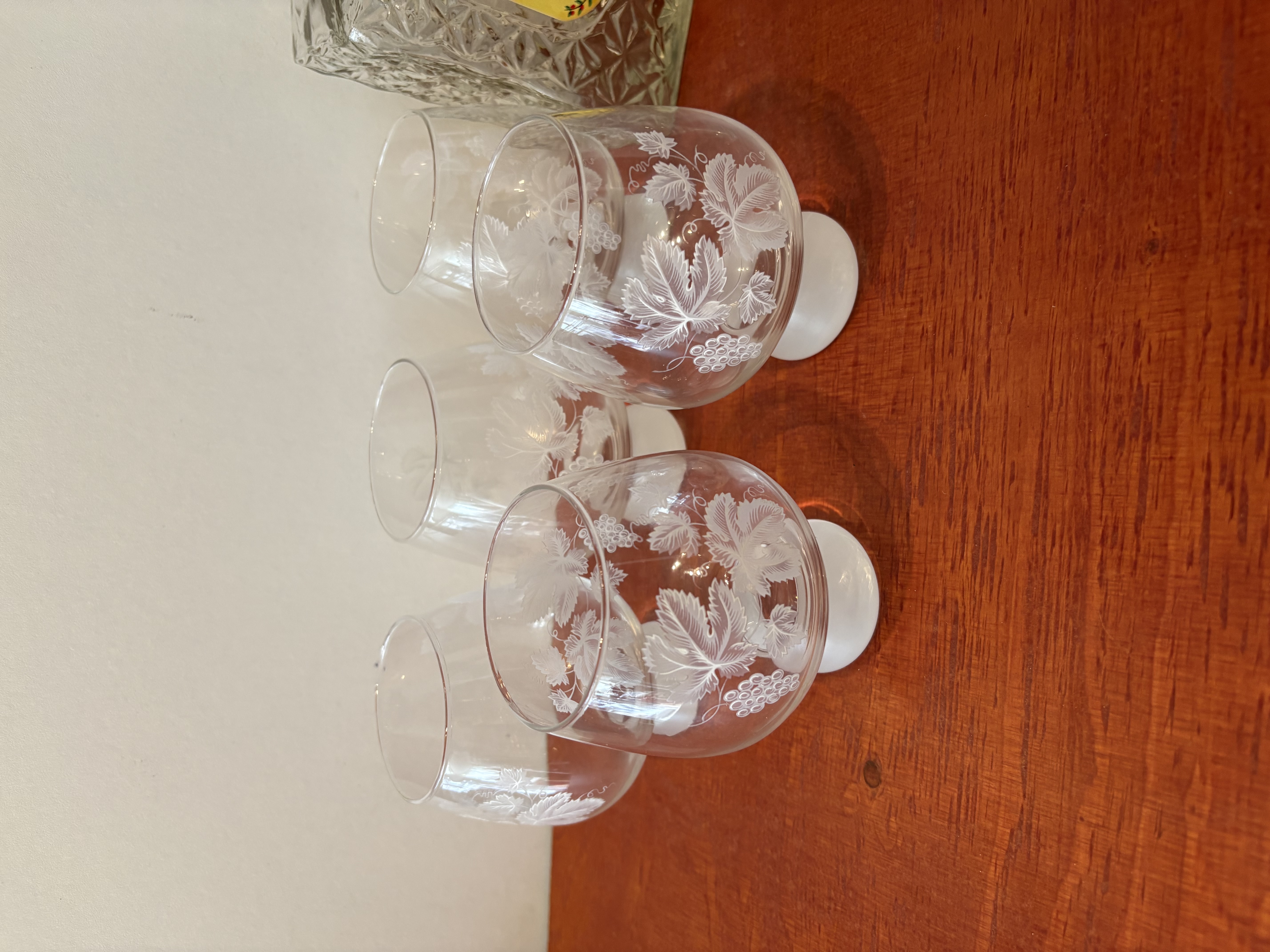 Cognac glazen en 2 karaffen – foto 2 – kavel bij GSD Auctions, Zoeterwoude