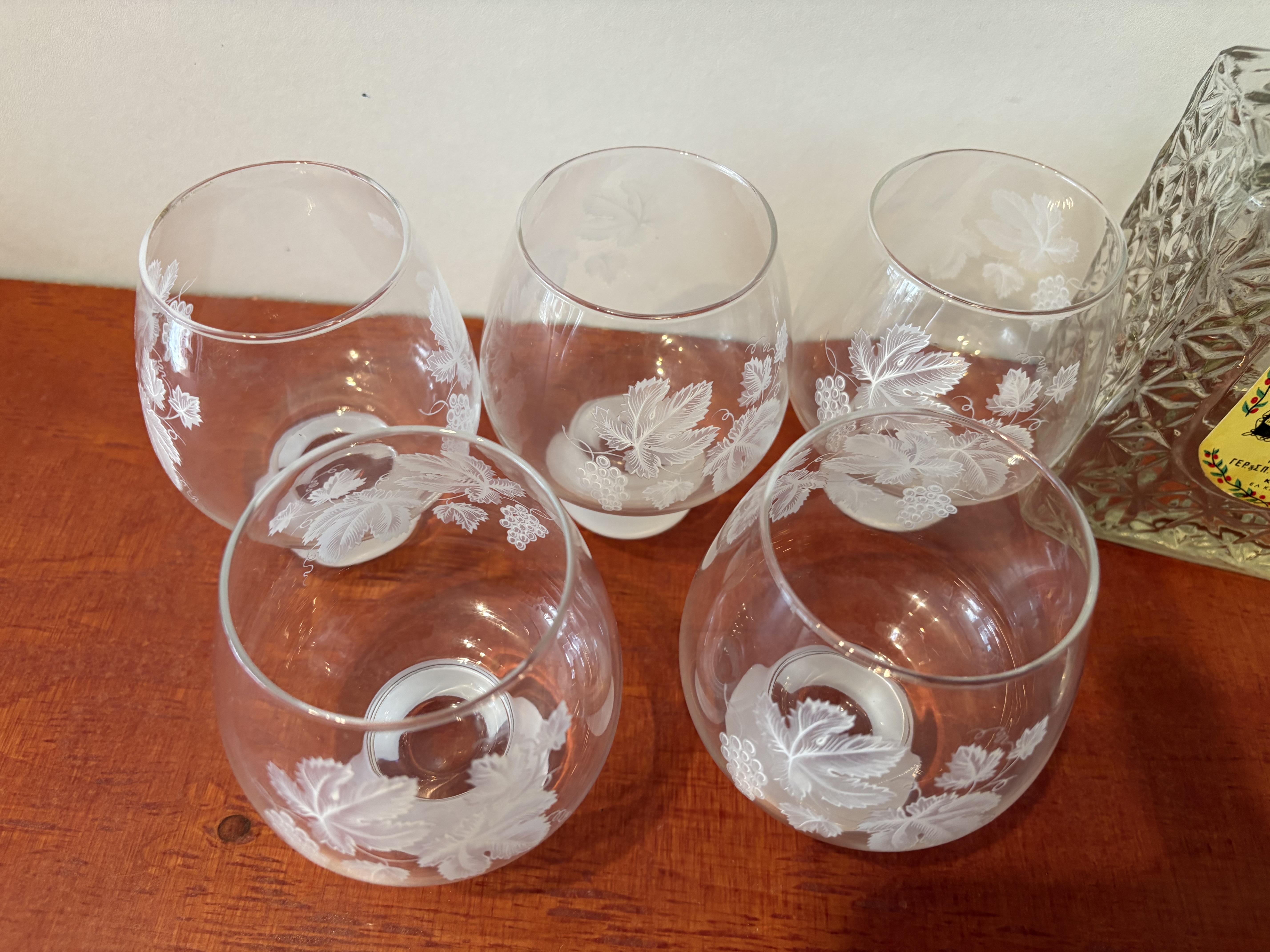 Cognac glazen en 2 karaffen – foto 3 – kavel bij GSD Auctions, Zoeterwoude