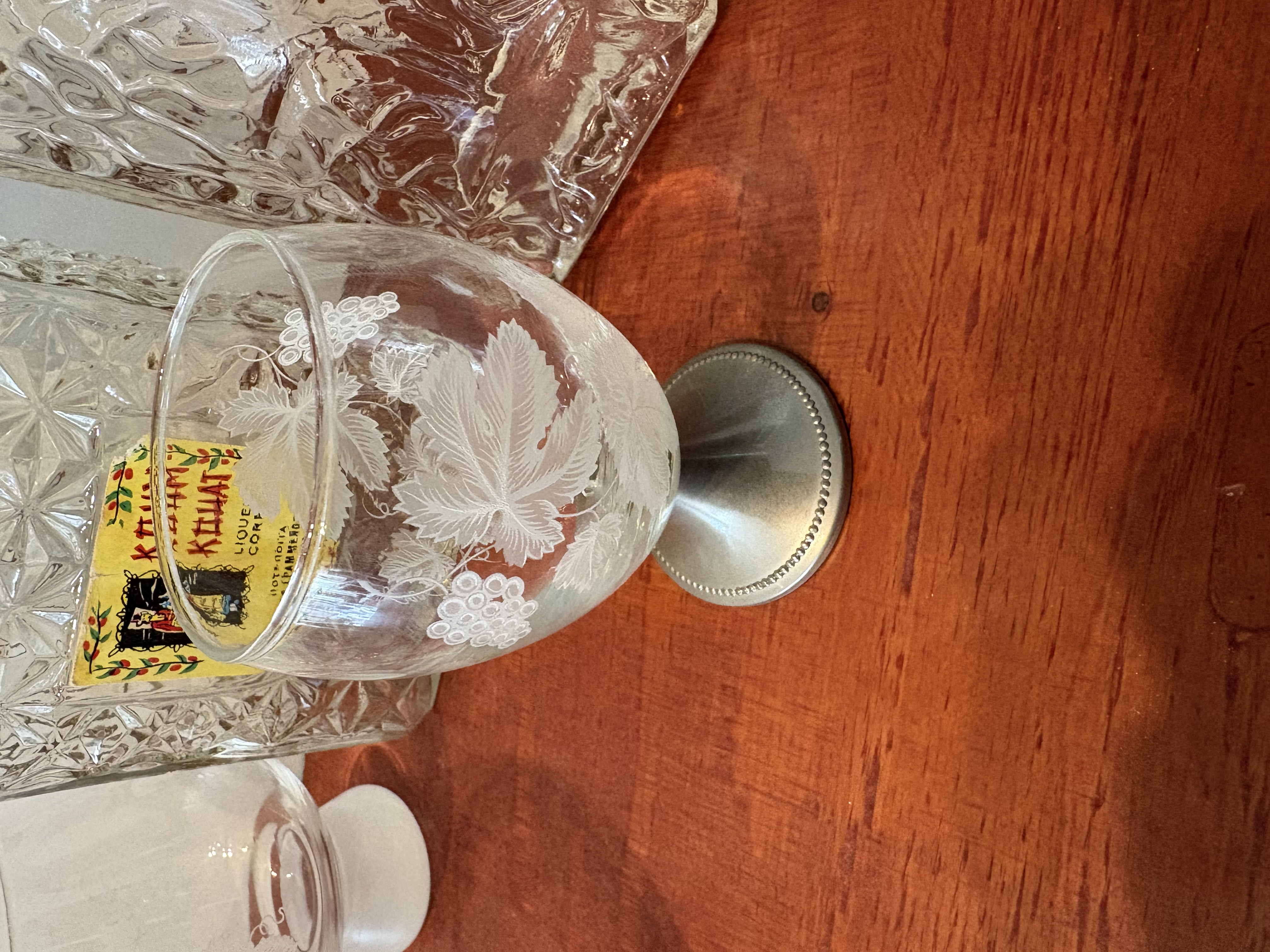 Cognac glazen en 2 karaffen – foto 4 – kavel bij GSD Auctions, Zoeterwoude
