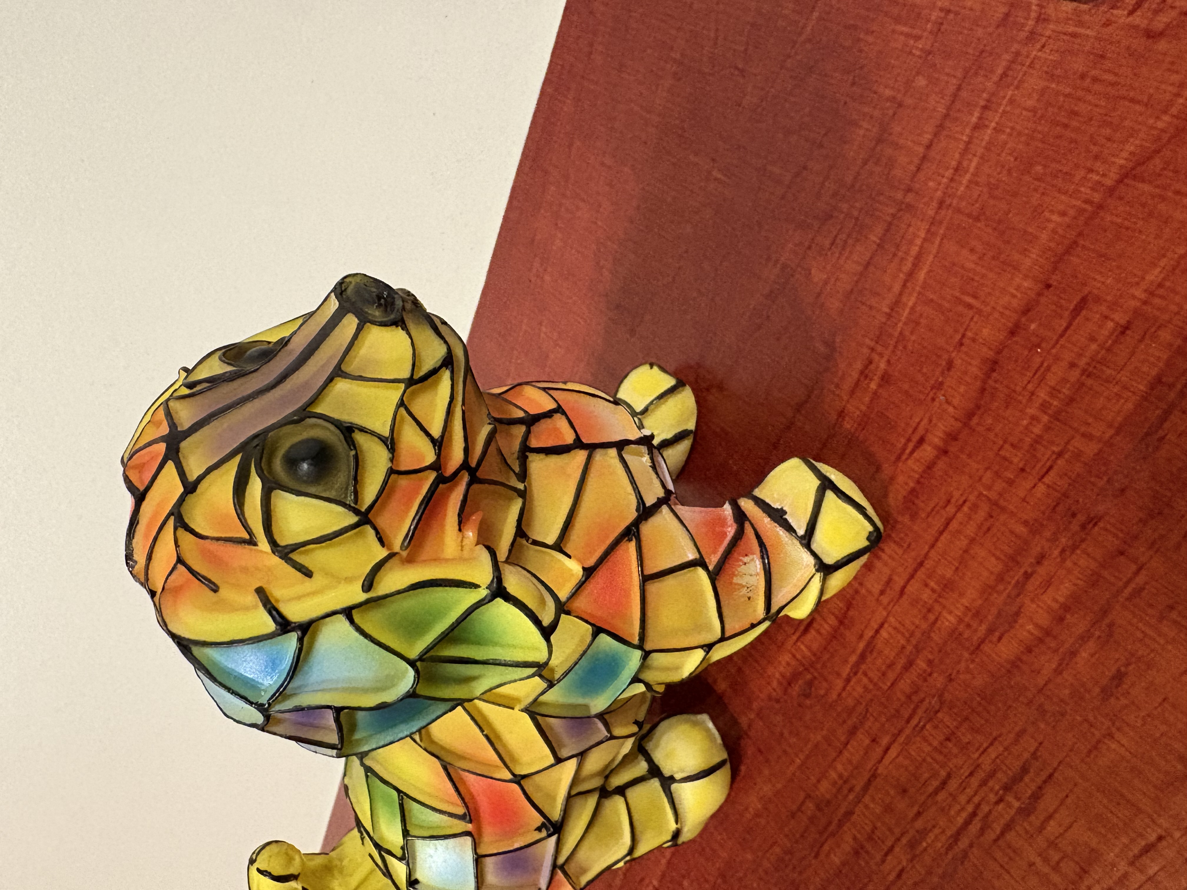 Nachtlampje in de vorm van een hondje mozaïek – foto 4 – kavel bij GSD Auctions, Zoeterwoude