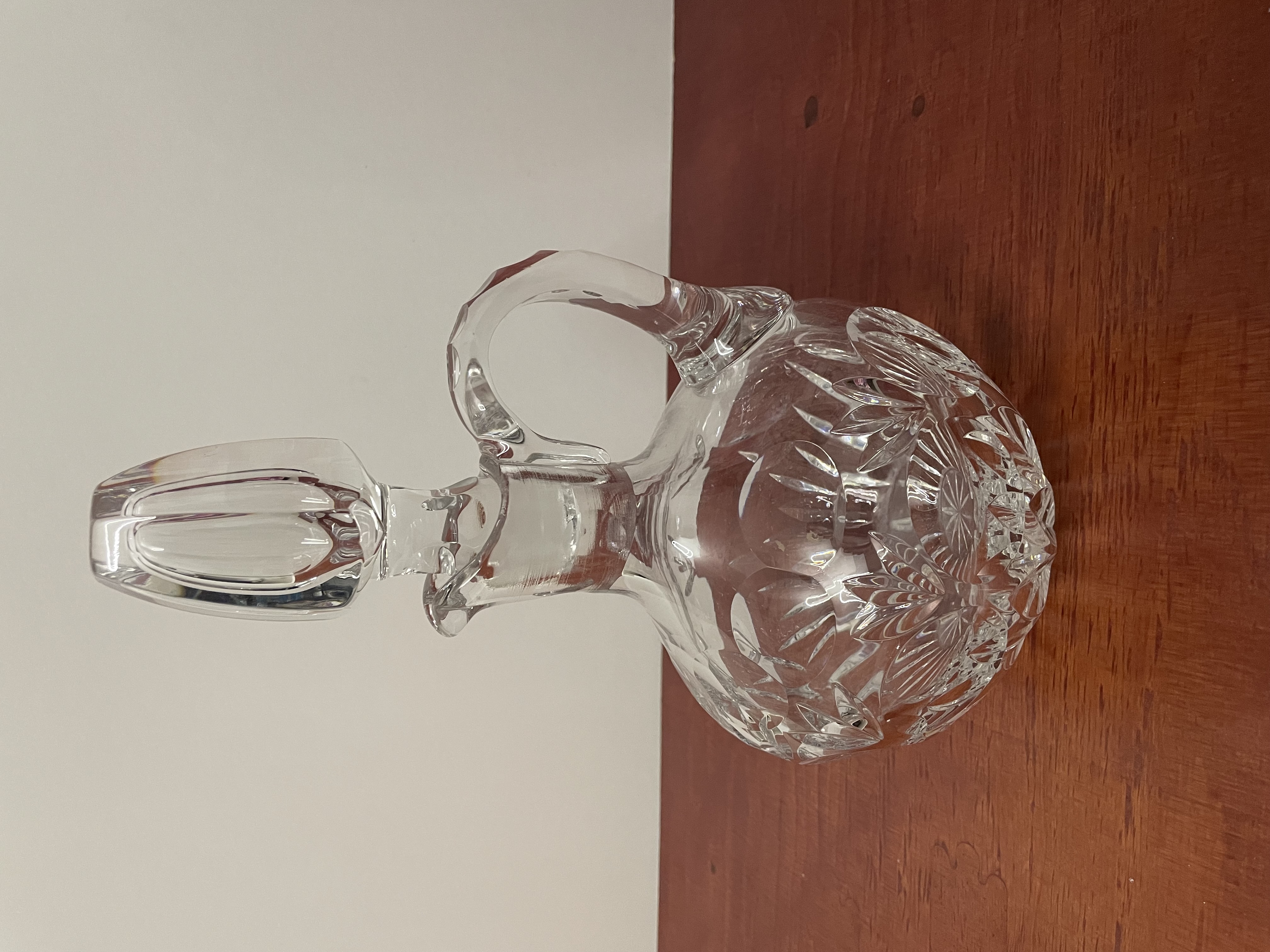 Kristallen zware karaf (***4) – foto 2 – kavel bij GSD Auctions, Zoeterwoude