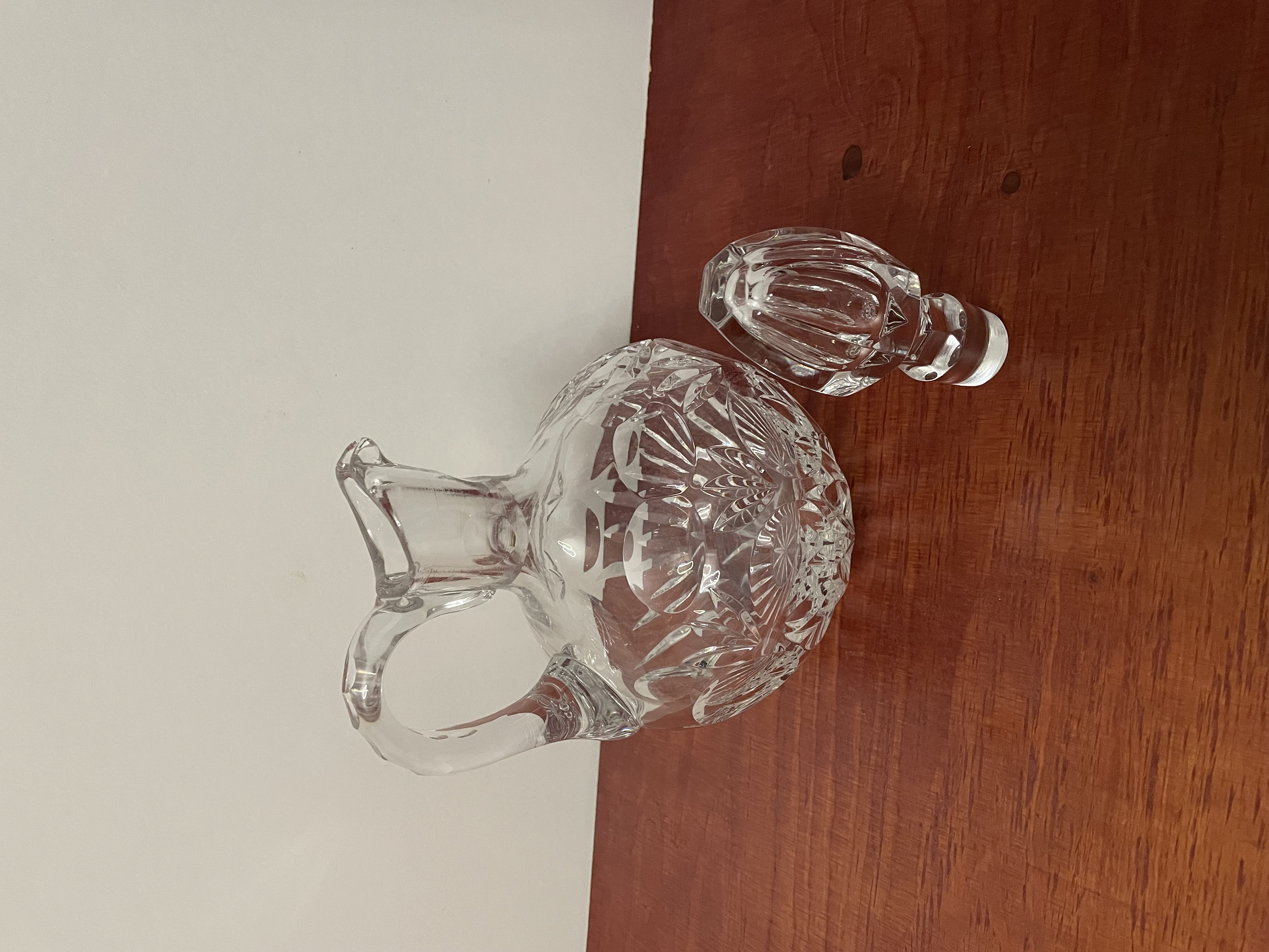 Kristallen zware karaf (***4) – foto 4 – kavel bij GSD Auctions, Zoeterwoude
