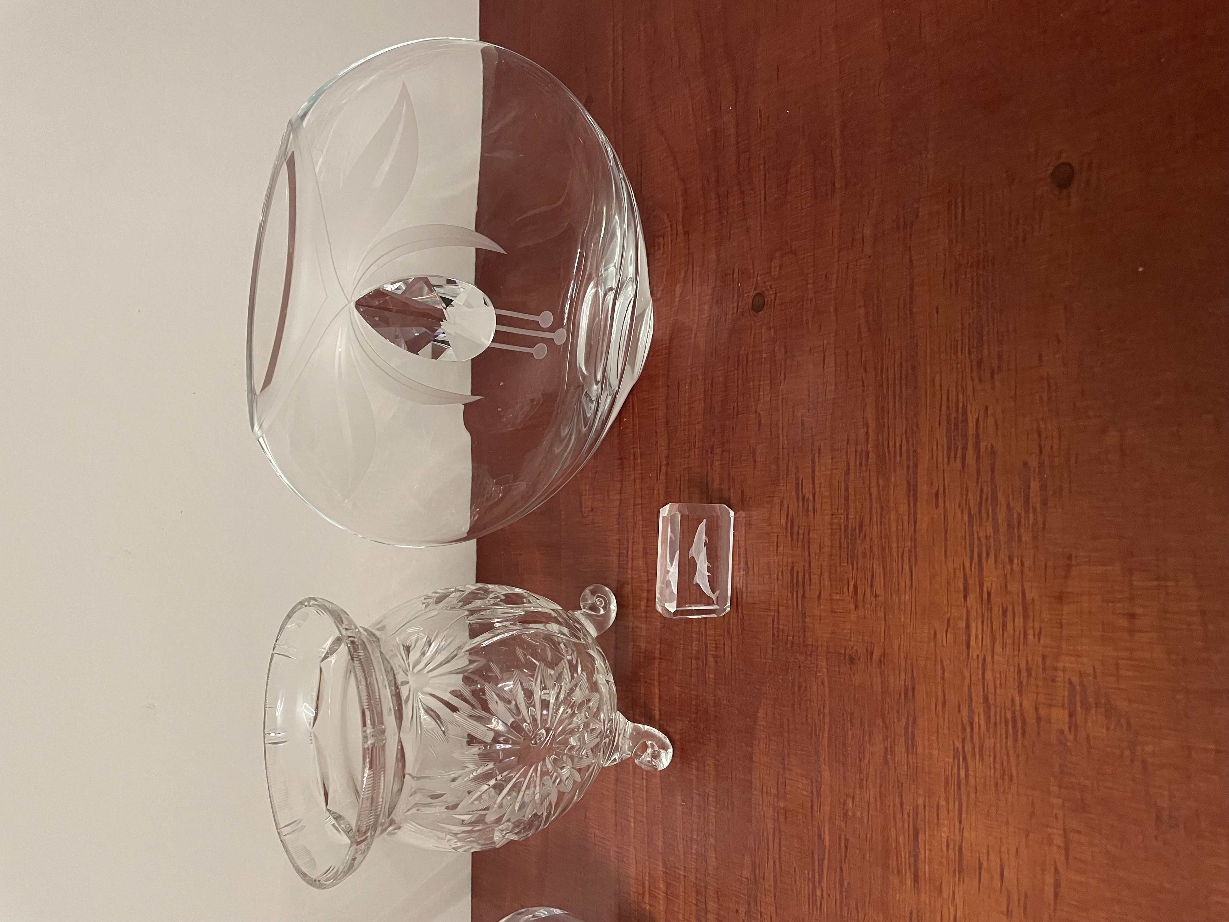 Verschillende kristallen vazen (***1) – foto 2 – kavel bij GSD Auctions, Zoeterwoude