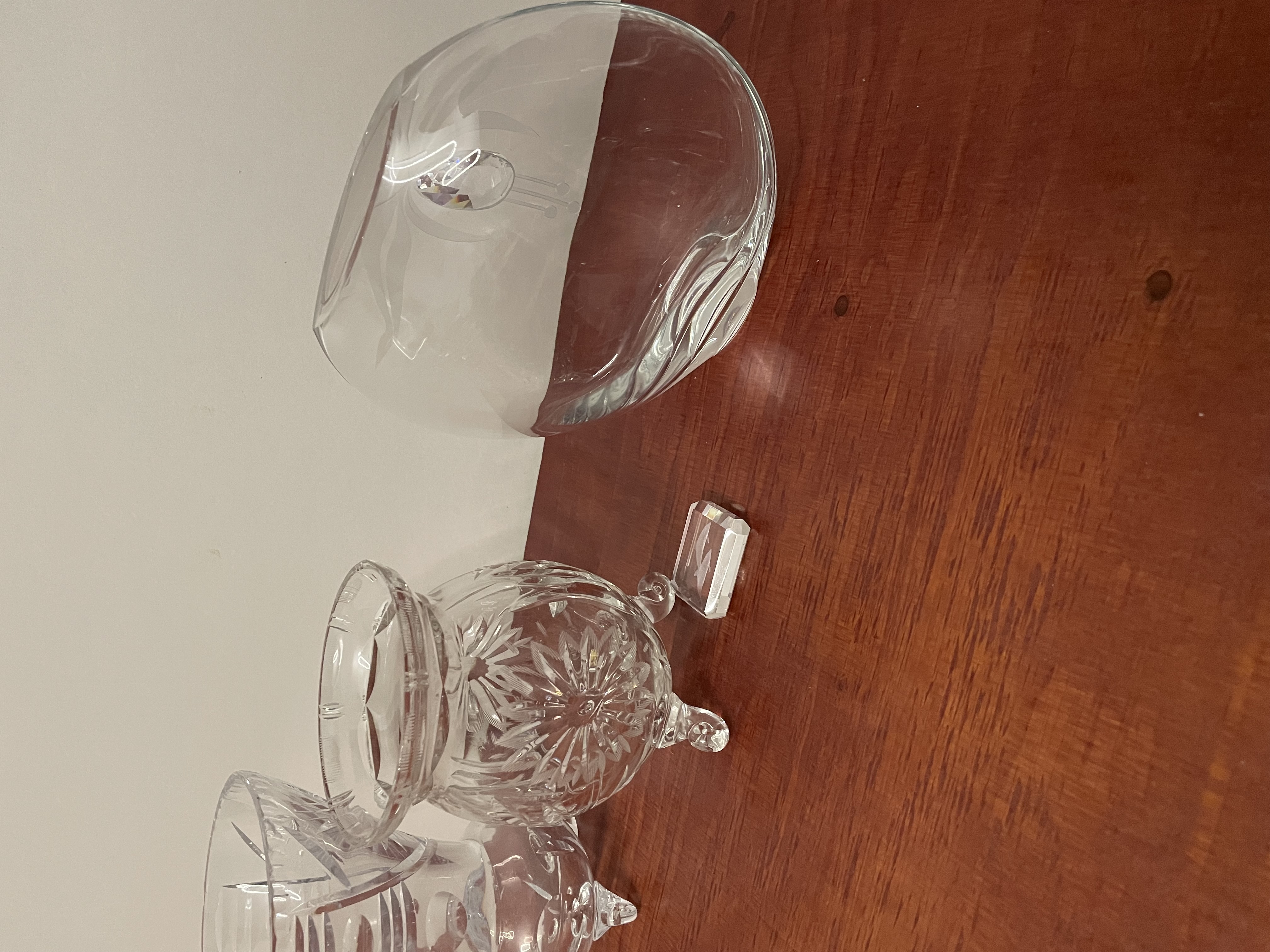 Verschillende kristallen vazen (***1) – foto 8 – kavel bij GSD Auctions, Zoeterwoude