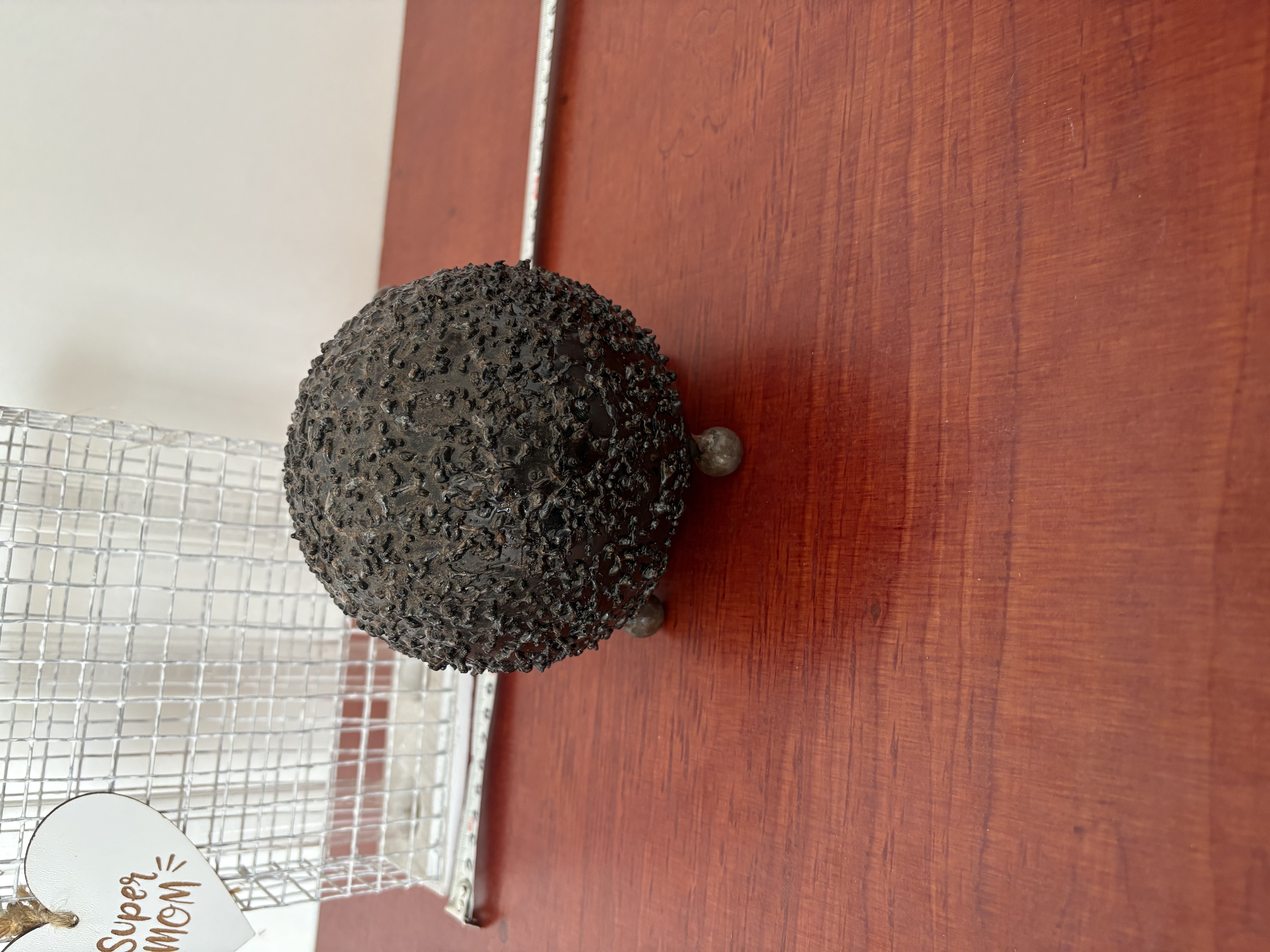Decoratieve items 3 glazen in hout en metalen egel – foto 5 – kavel bij GSD Auctions, Zoeterwoude