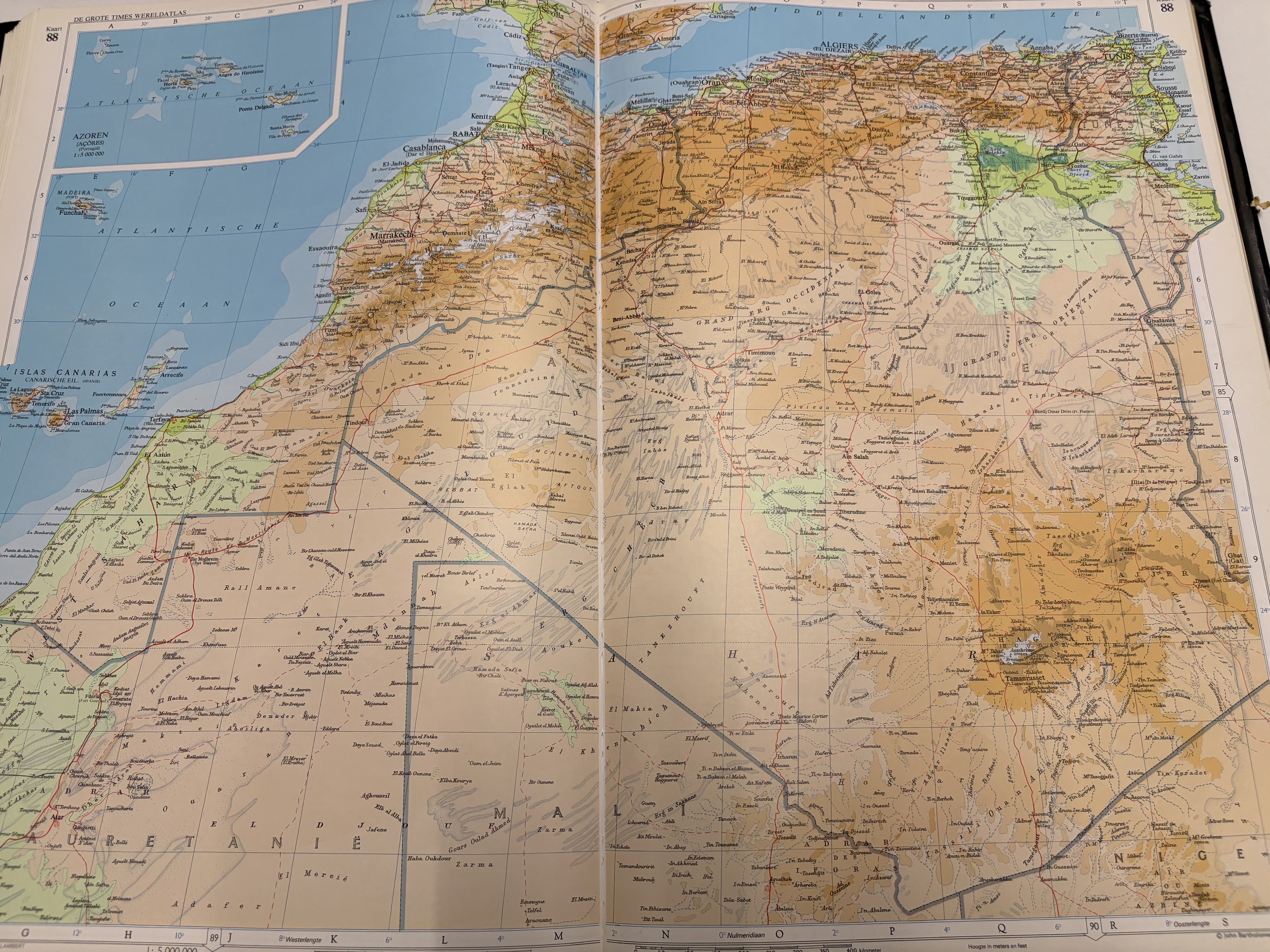 De Grote Times Wereldatlas 46x31x4,5 cm – foto 10 – kavel bij GSD Auctions, Zoeterwoude