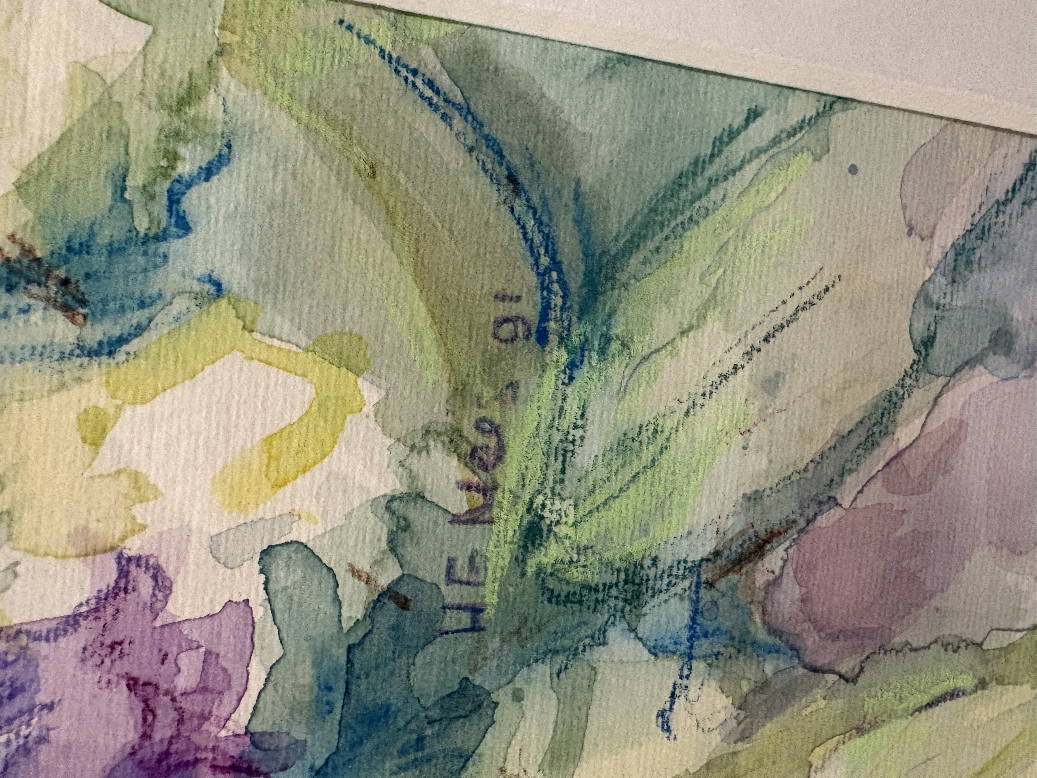 Aquarel schilderij "Een boeket wilde bloemen" gesignaleerd – foto 7 – kavel bij GSD Auctions, Zoeterwoude