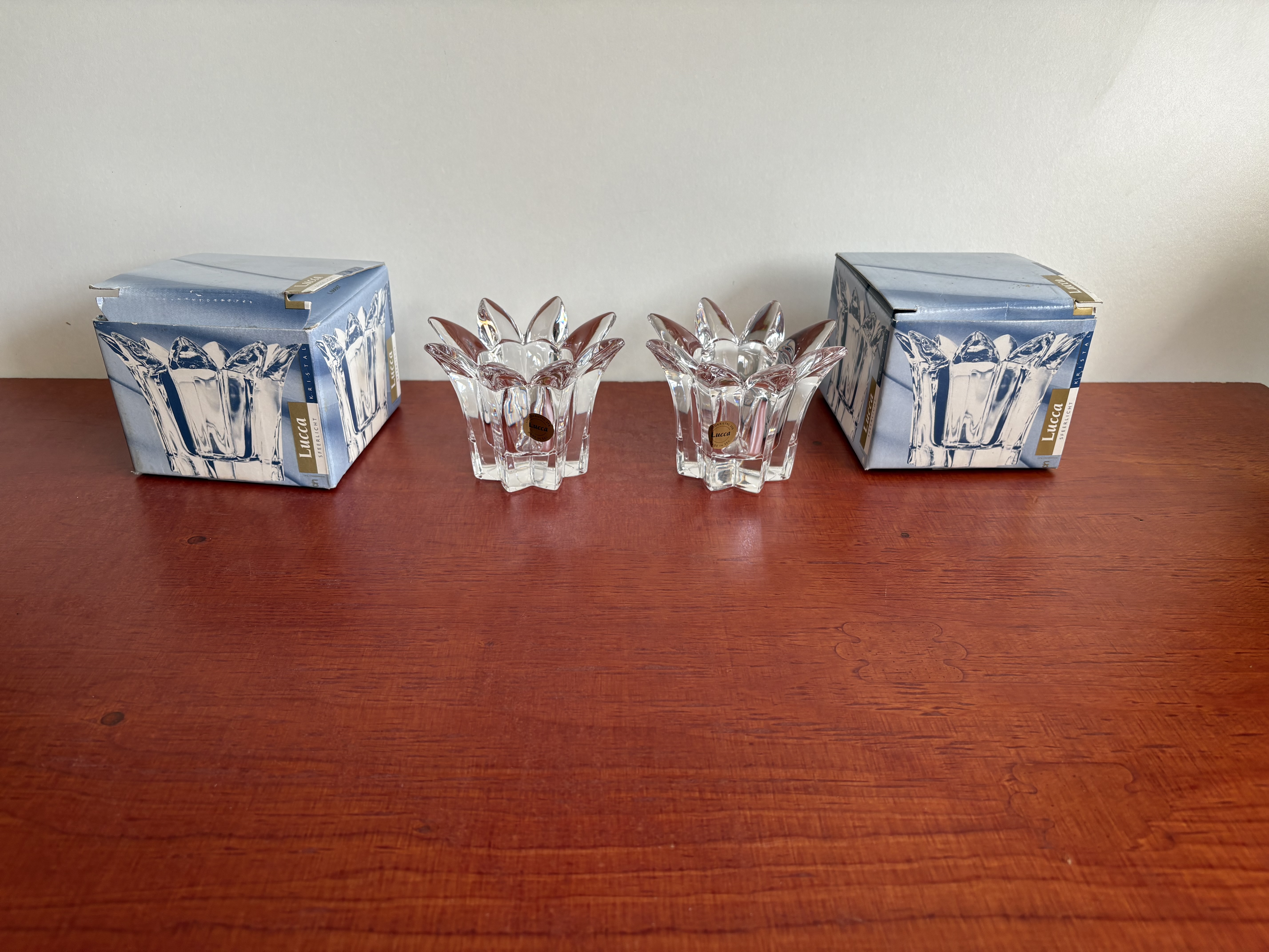 Kristallen sfeerlicht/waxinelichthouder "Lucca" – foto 4 – kavel bij GSD Auctions, Zoeterwoude